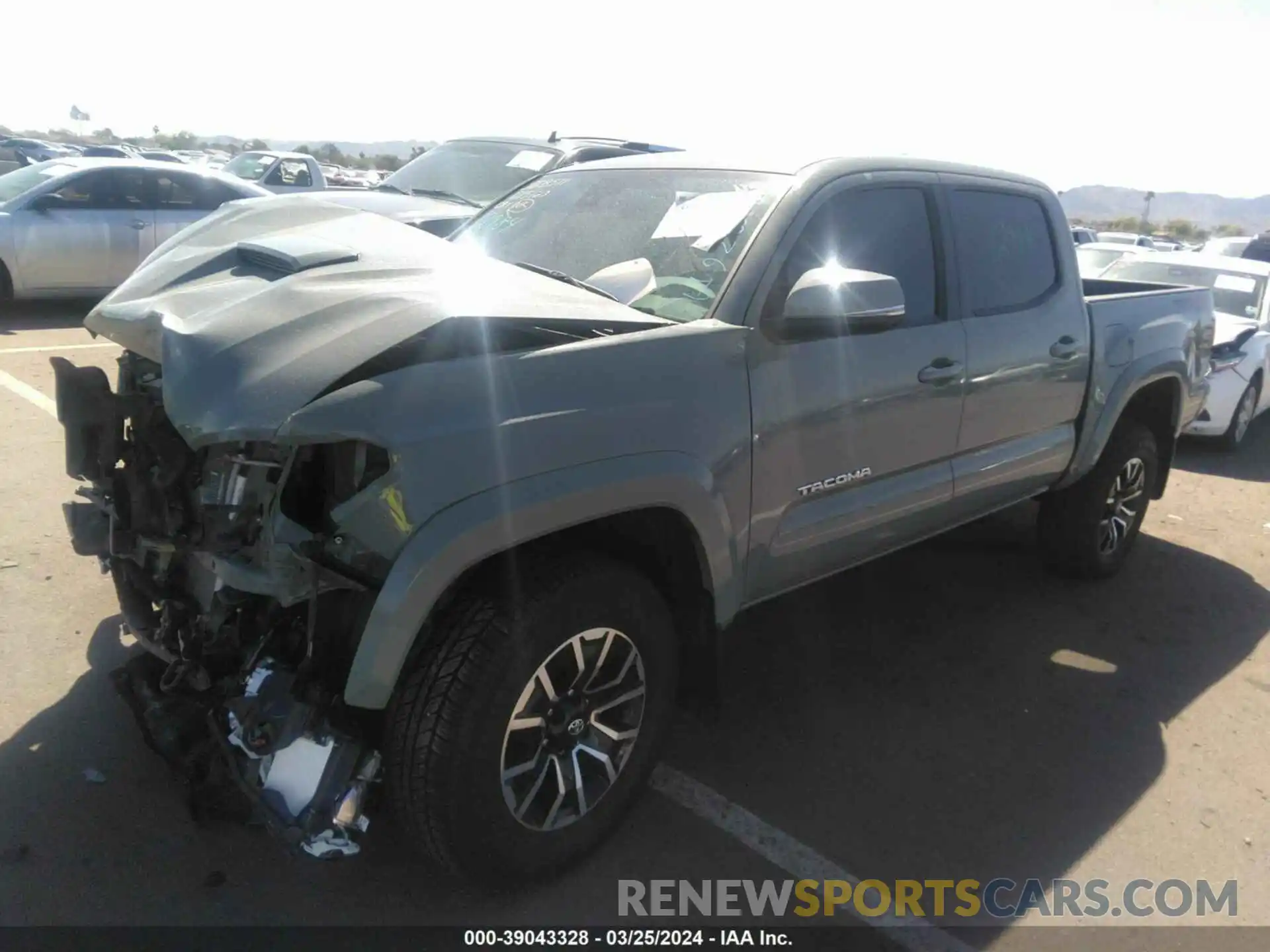 2 Photograph of a damaged car 3TMCZ5AN1PM619269 TOYOTA TACOMA 2023