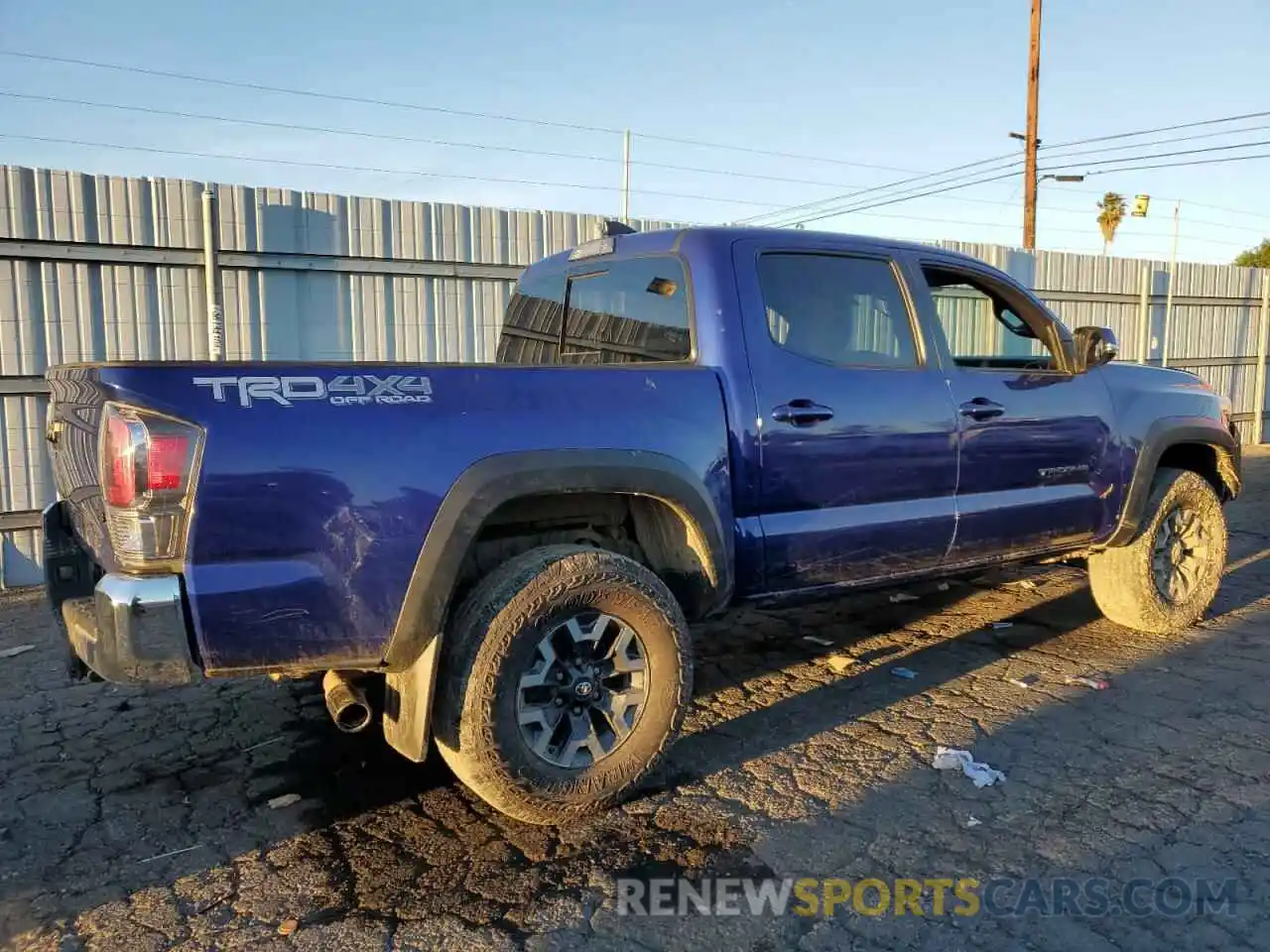 3 Photograph of a damaged car 3TMCZ5AN1PM653826 TOYOTA TACOMA 2023