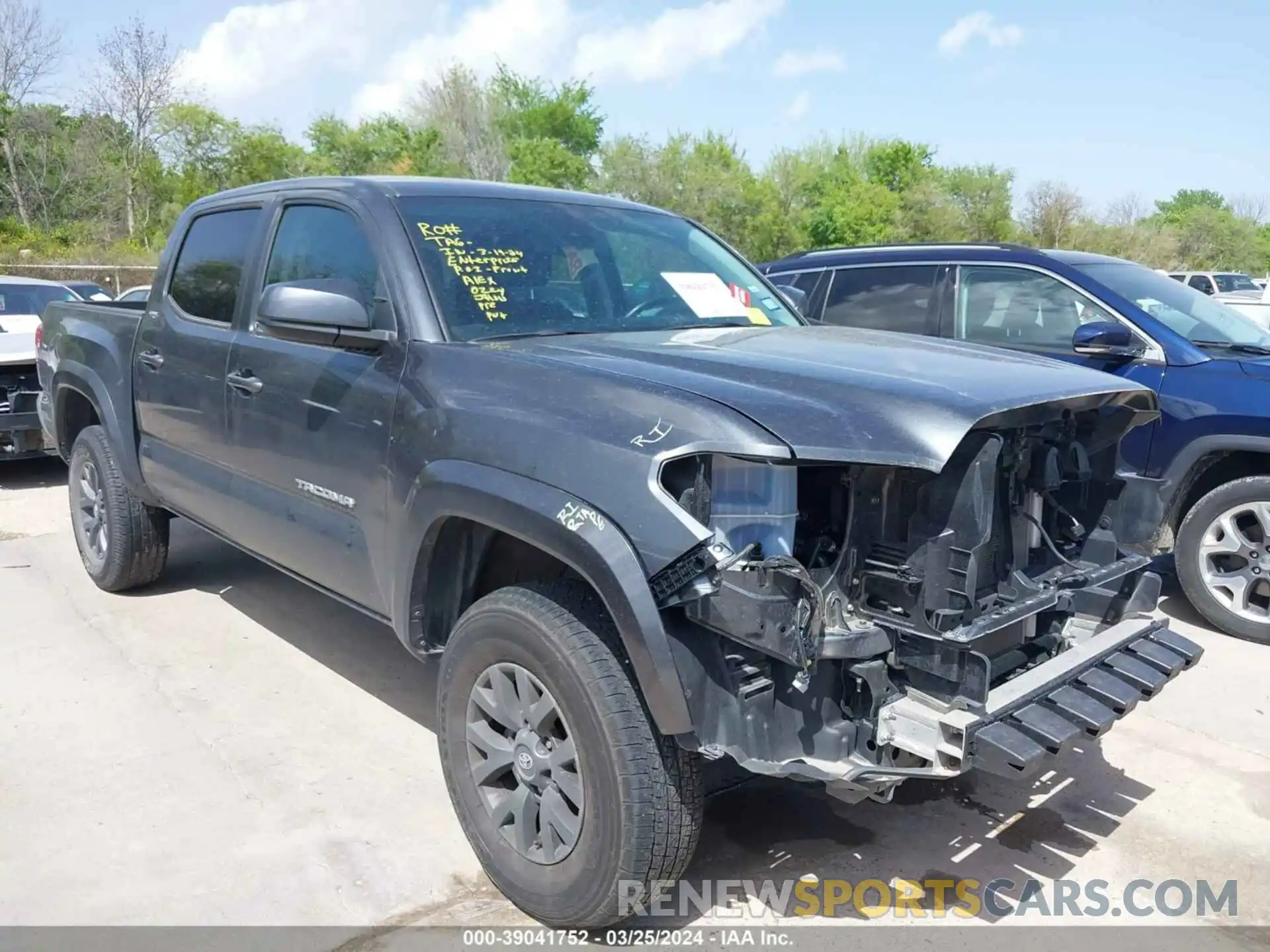 1 Photograph of a damaged car 3TMCZ5AN2PM543531 TOYOTA TACOMA 2023