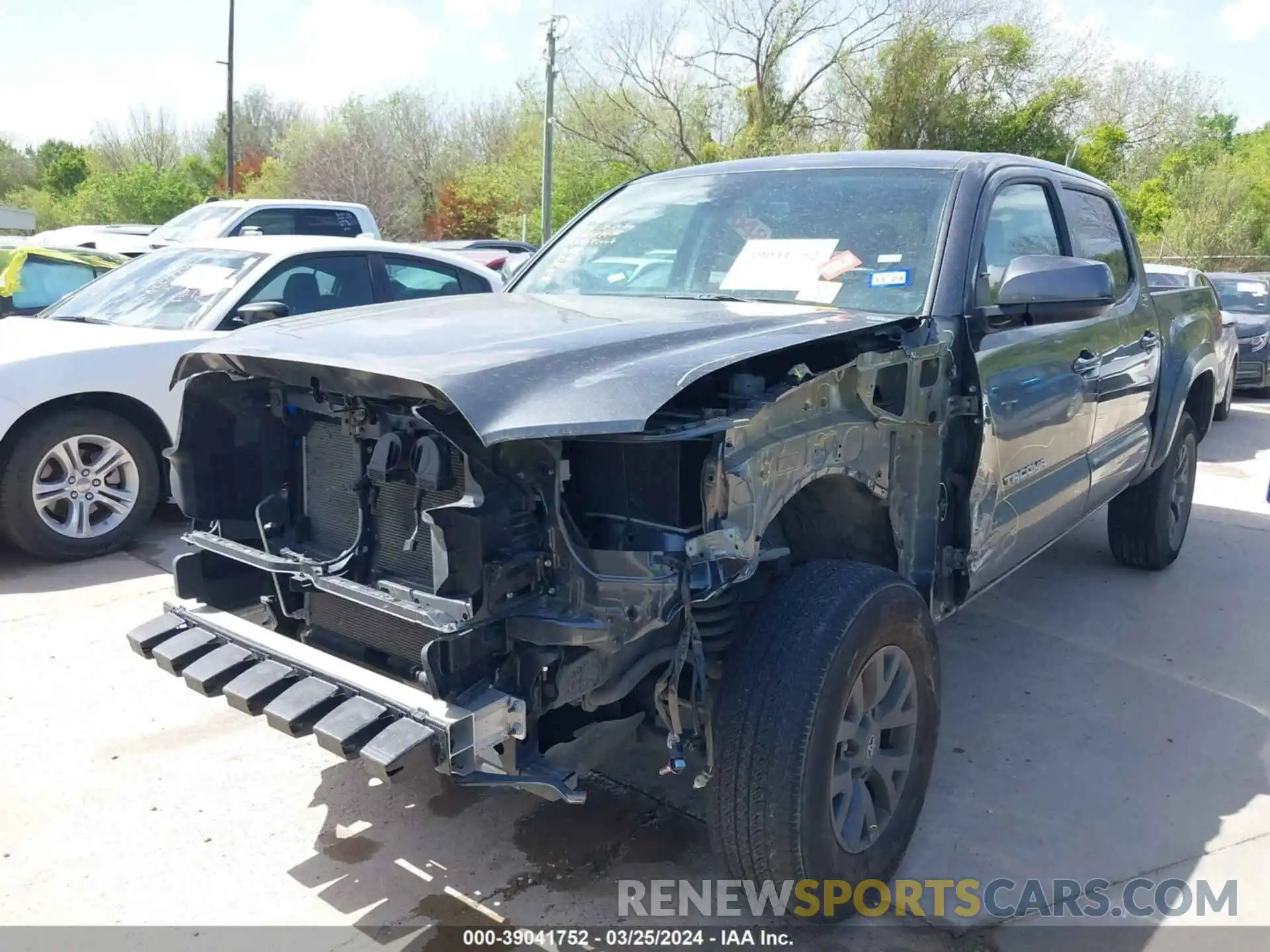 2 Photograph of a damaged car 3TMCZ5AN2PM543531 TOYOTA TACOMA 2023