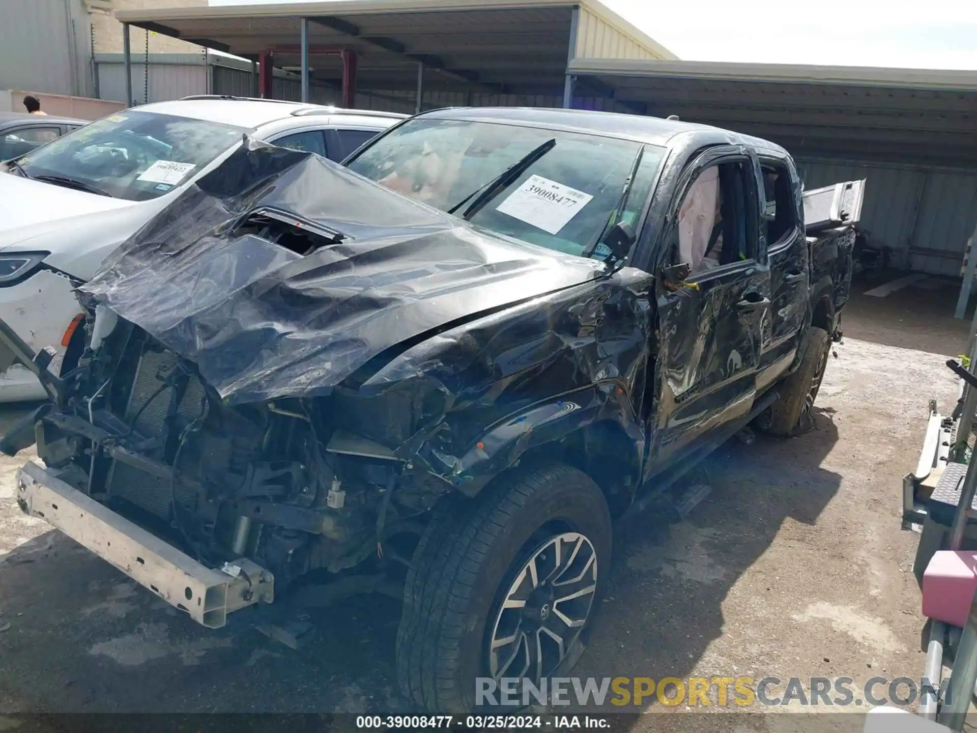 2 Photograph of a damaged car 3TMCZ5AN2PM604926 TOYOTA TACOMA 2023