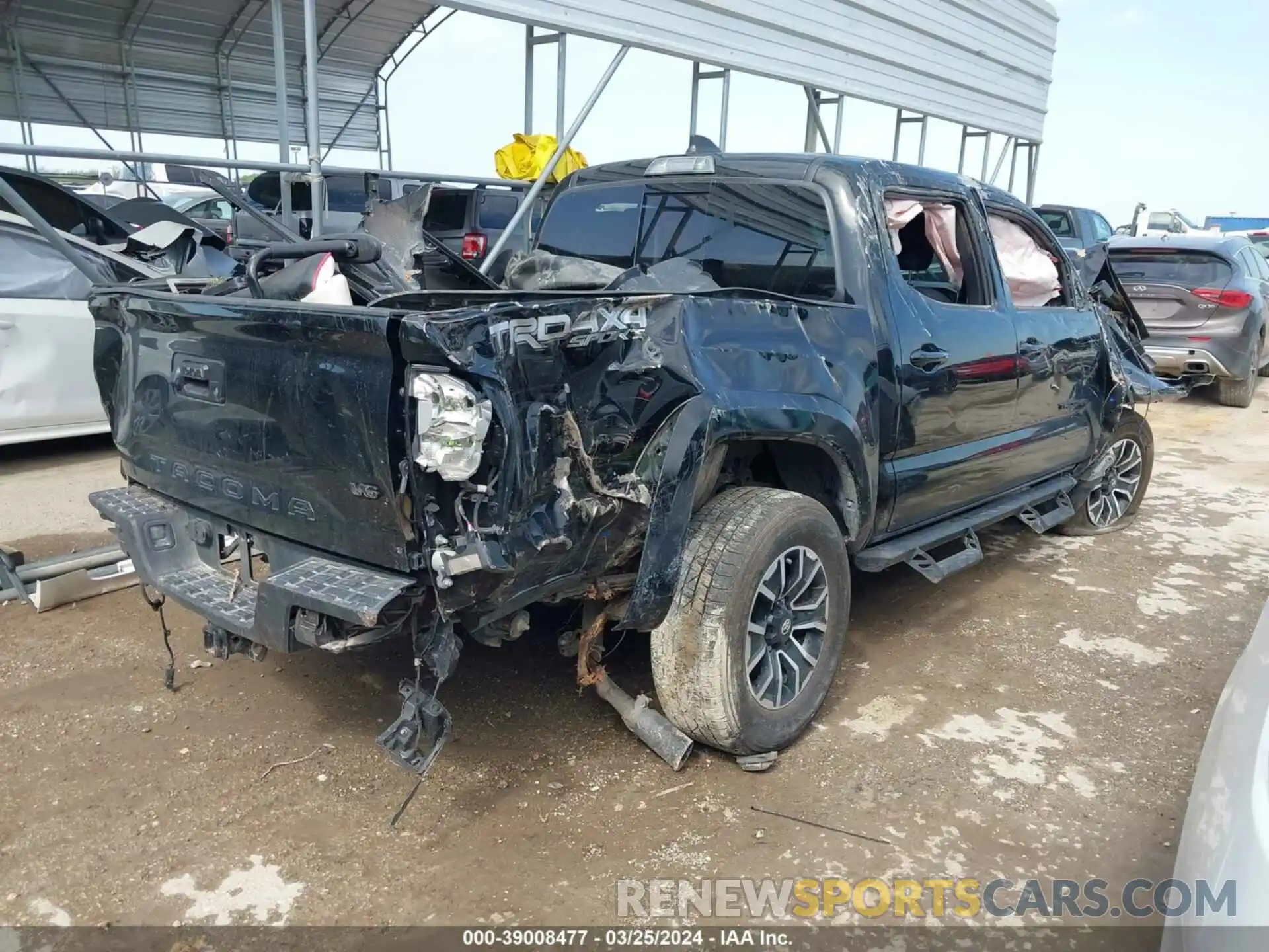 4 Photograph of a damaged car 3TMCZ5AN2PM604926 TOYOTA TACOMA 2023