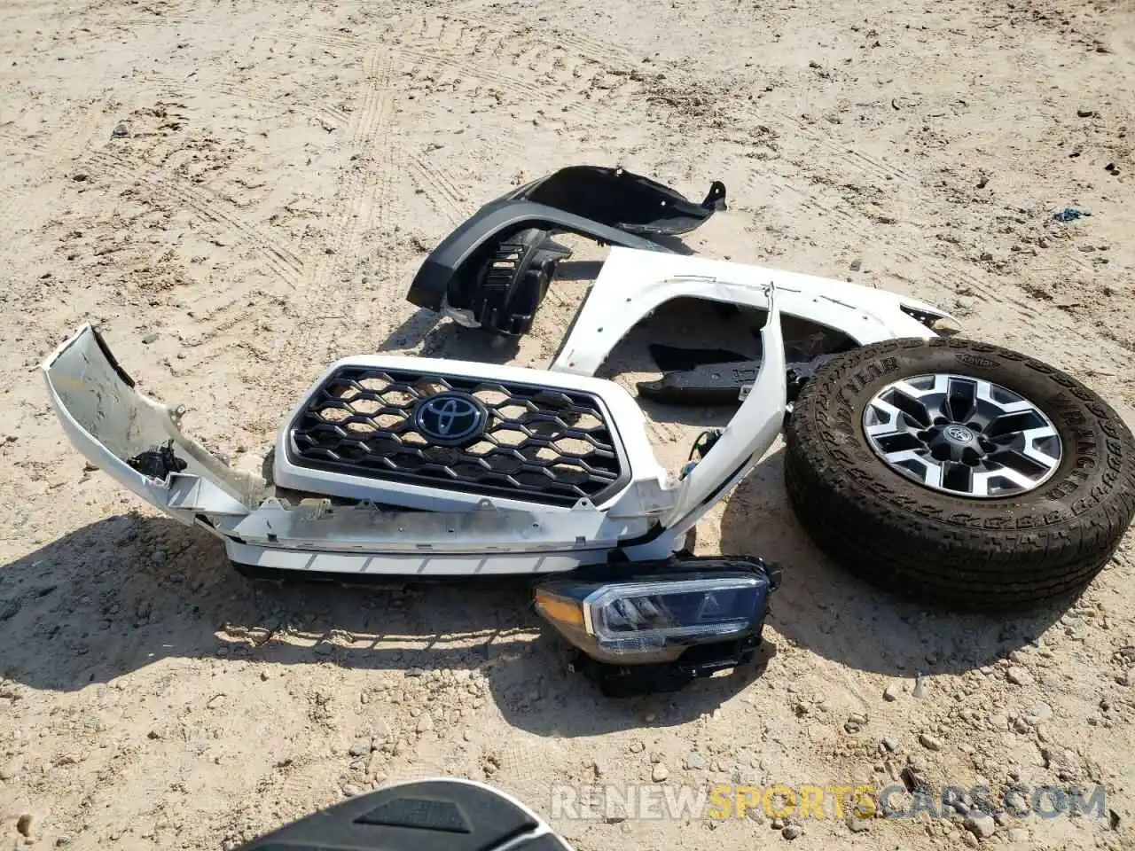 12 Photograph of a damaged car 3TMCZ5AN3PM553923 TOYOTA TACOMA 2023