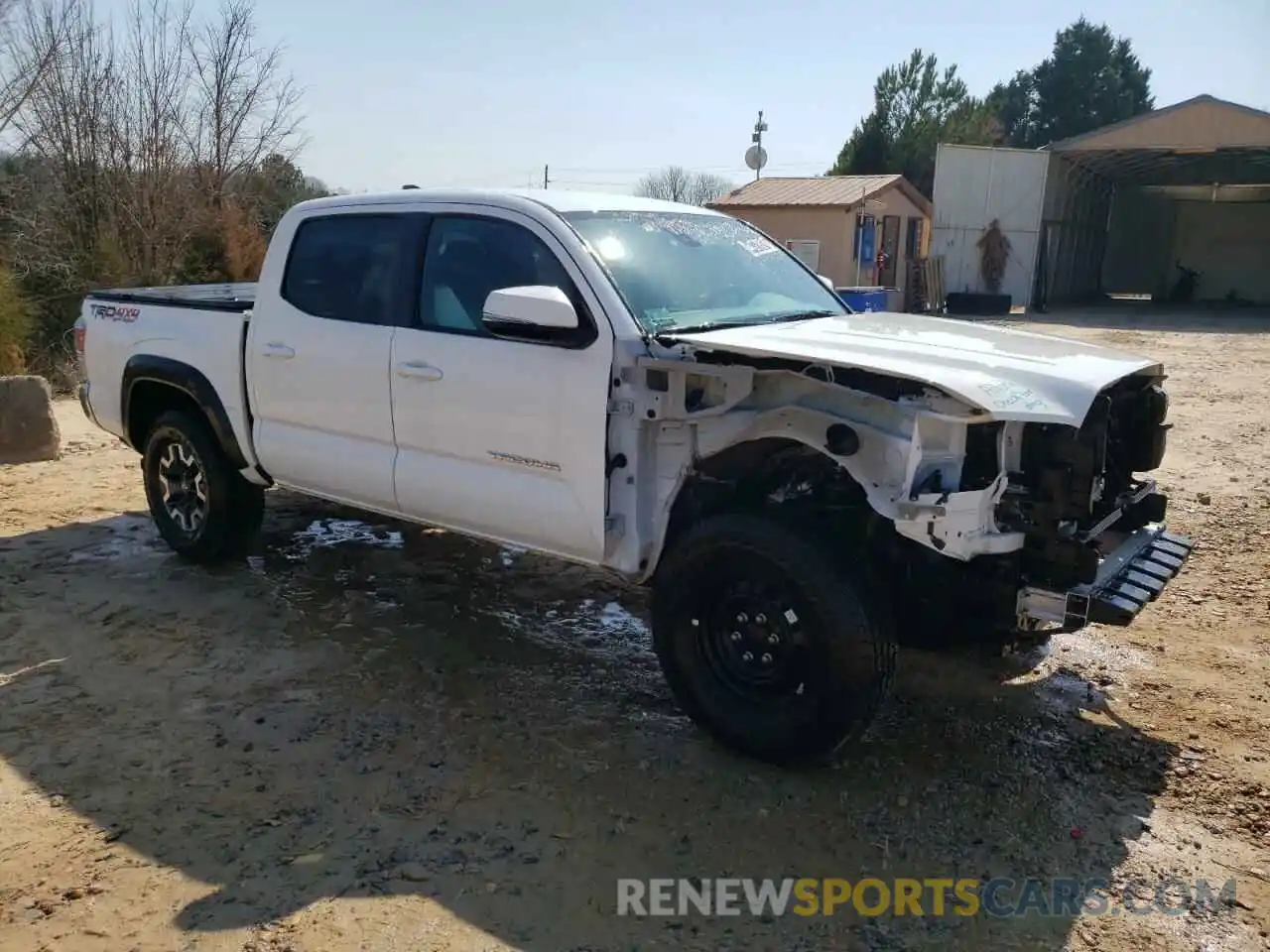 4 Photograph of a damaged car 3TMCZ5AN3PM553923 TOYOTA TACOMA 2023