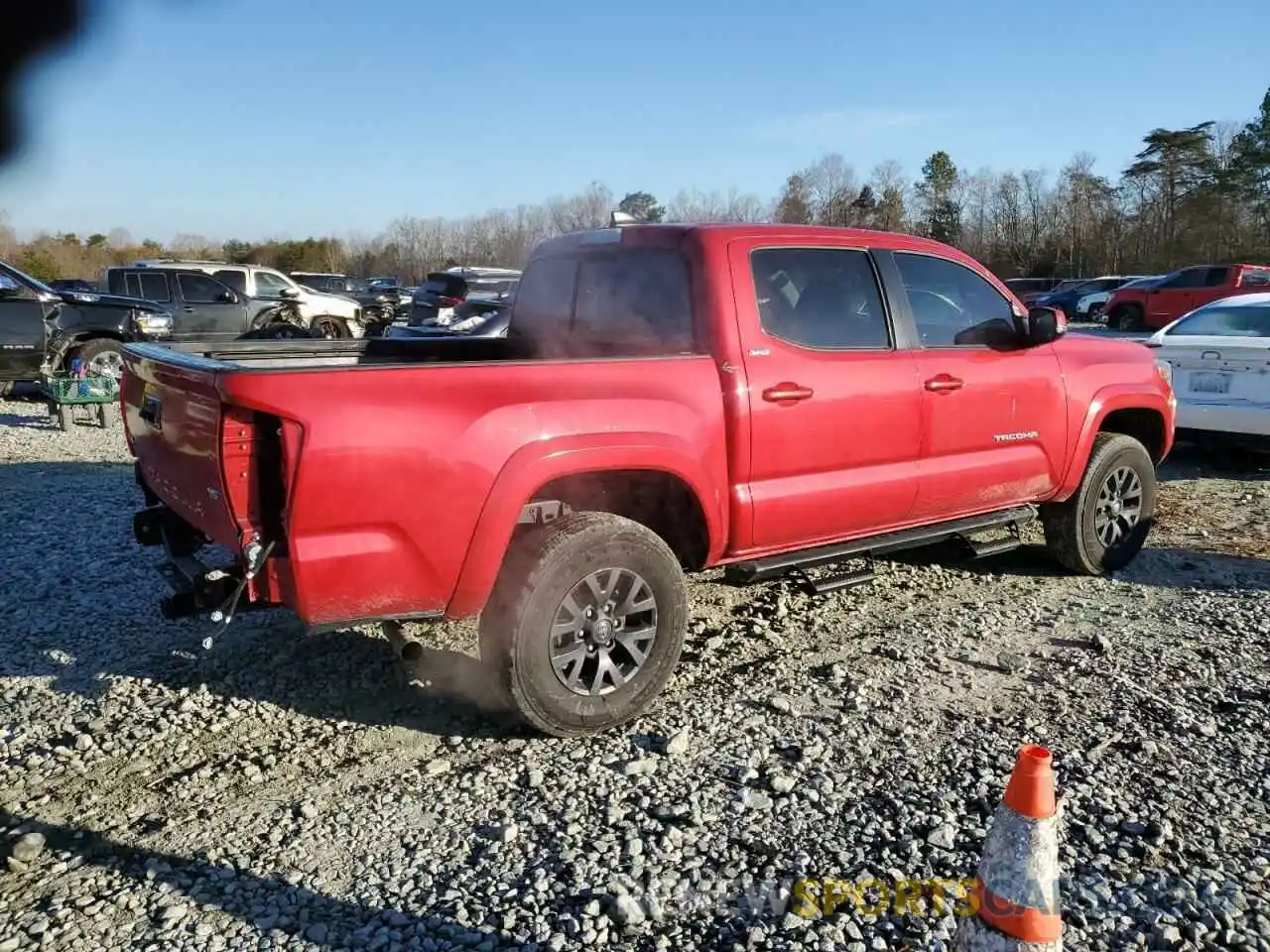 3 Photograph of a damaged car 3TMCZ5AN3PM581589 TOYOTA TACOMA 2023