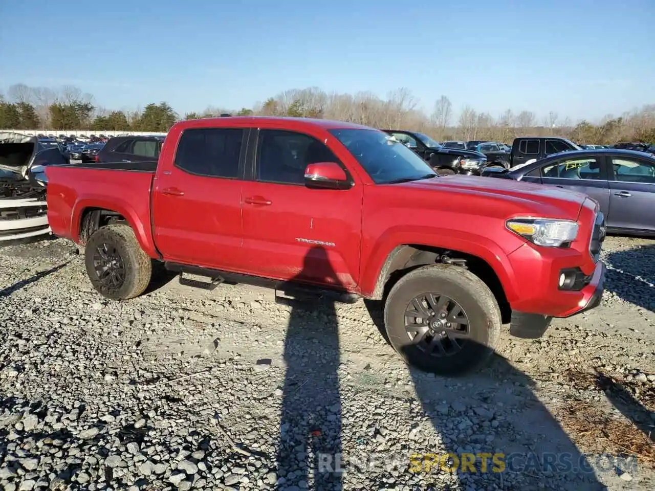 4 Photograph of a damaged car 3TMCZ5AN3PM581589 TOYOTA TACOMA 2023