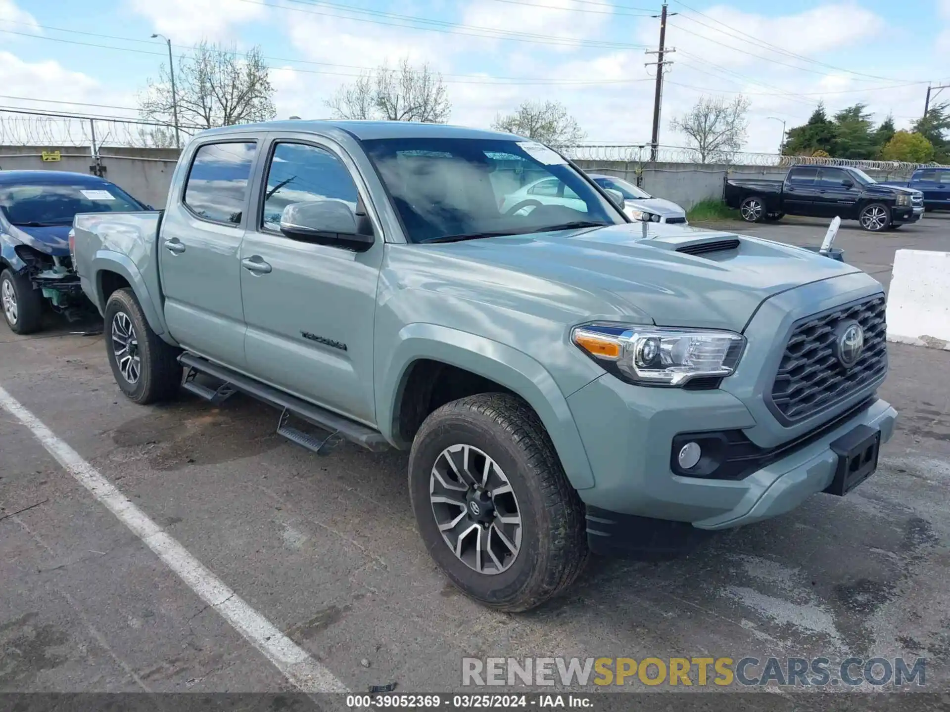 1 Photograph of a damaged car 3TMCZ5AN3PM584816 TOYOTA TACOMA 2023