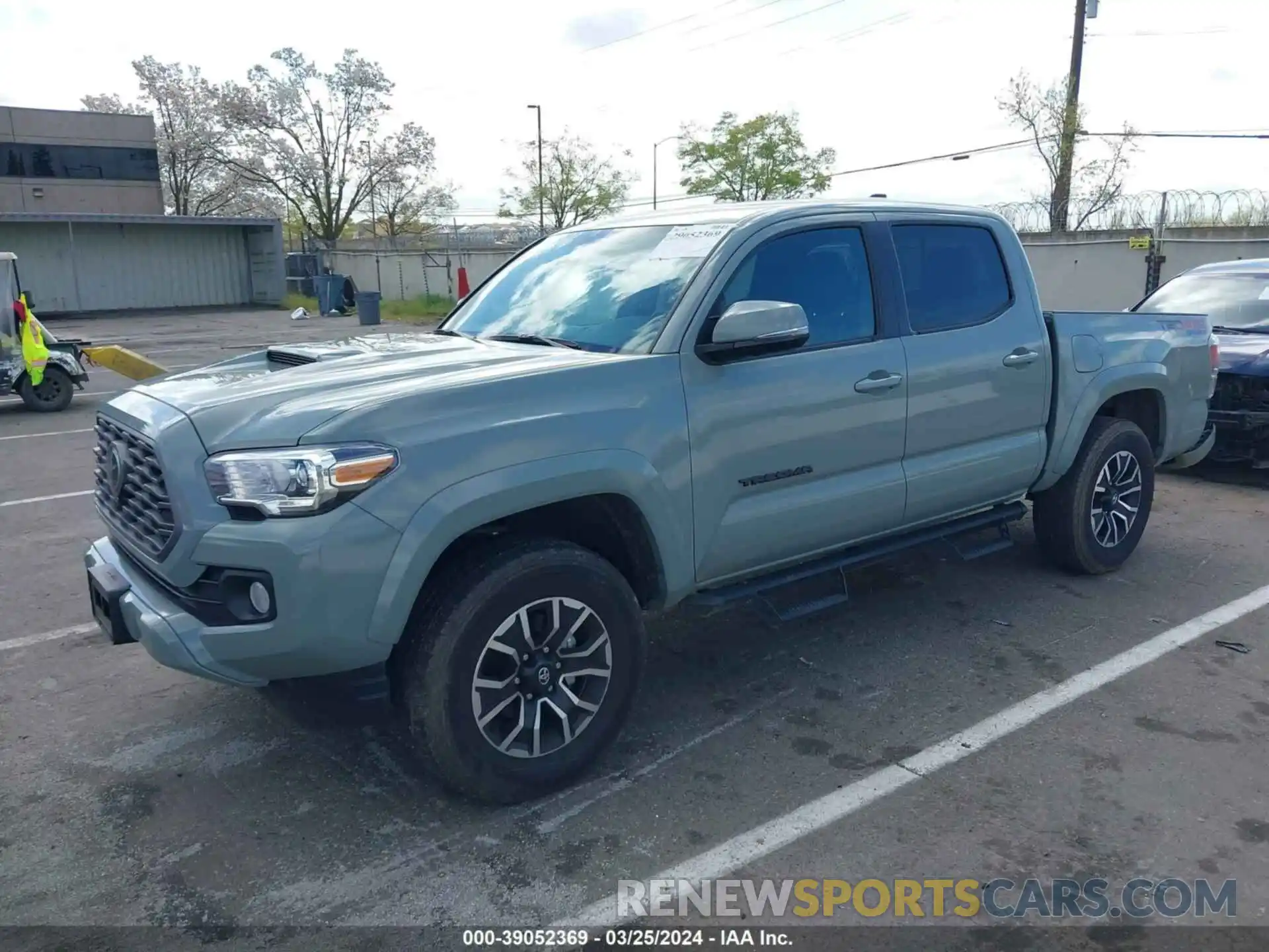 2 Photograph of a damaged car 3TMCZ5AN3PM584816 TOYOTA TACOMA 2023