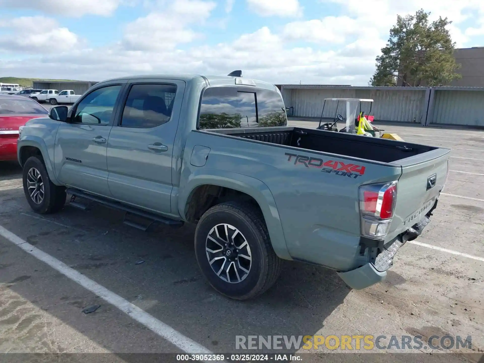 3 Photograph of a damaged car 3TMCZ5AN3PM584816 TOYOTA TACOMA 2023