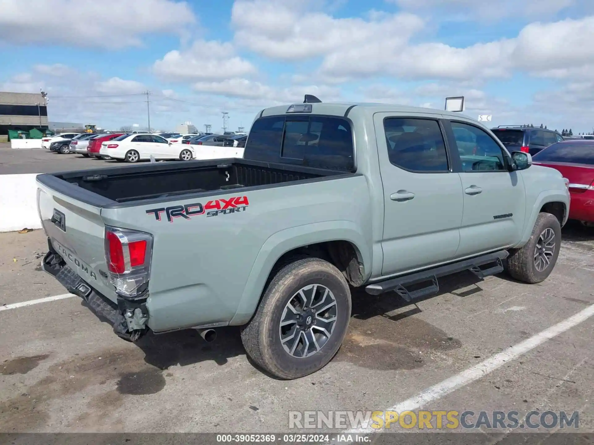 4 Photograph of a damaged car 3TMCZ5AN3PM584816 TOYOTA TACOMA 2023