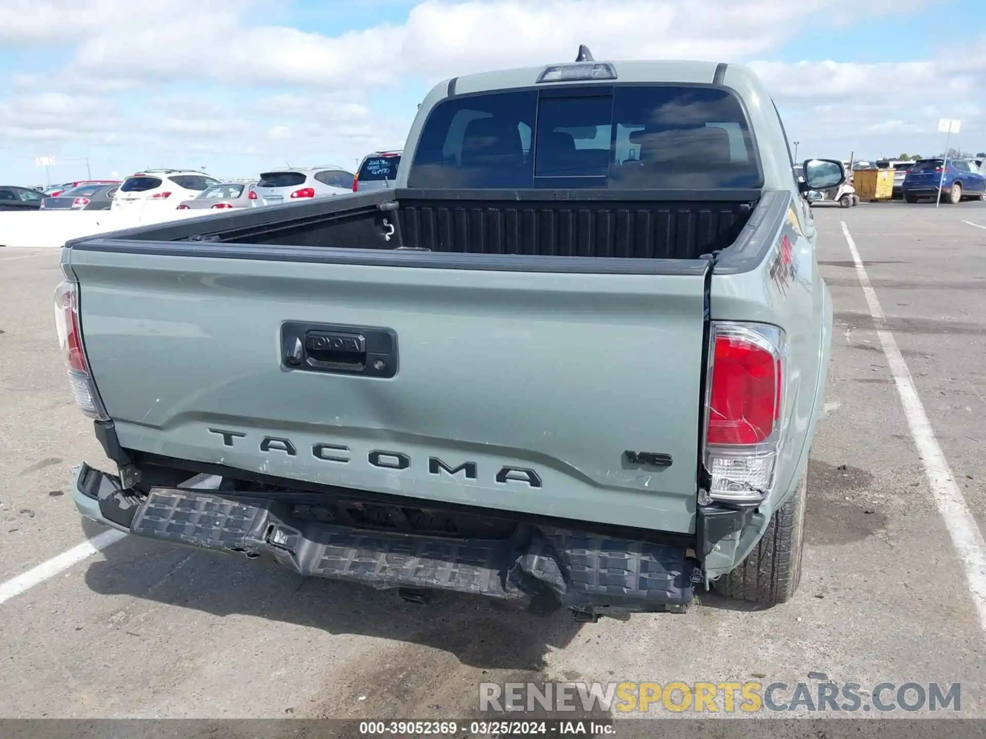 6 Photograph of a damaged car 3TMCZ5AN3PM584816 TOYOTA TACOMA 2023