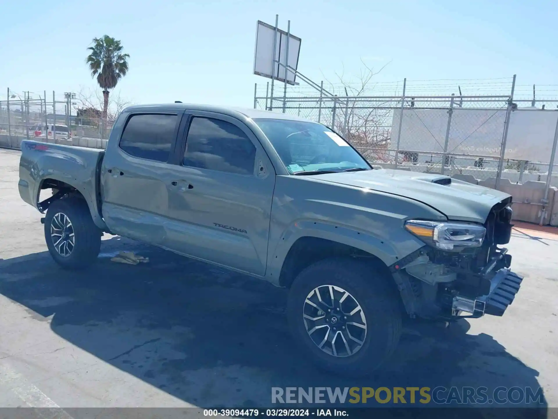 1 Photograph of a damaged car 3TMCZ5AN3PM627602 TOYOTA TACOMA 2023