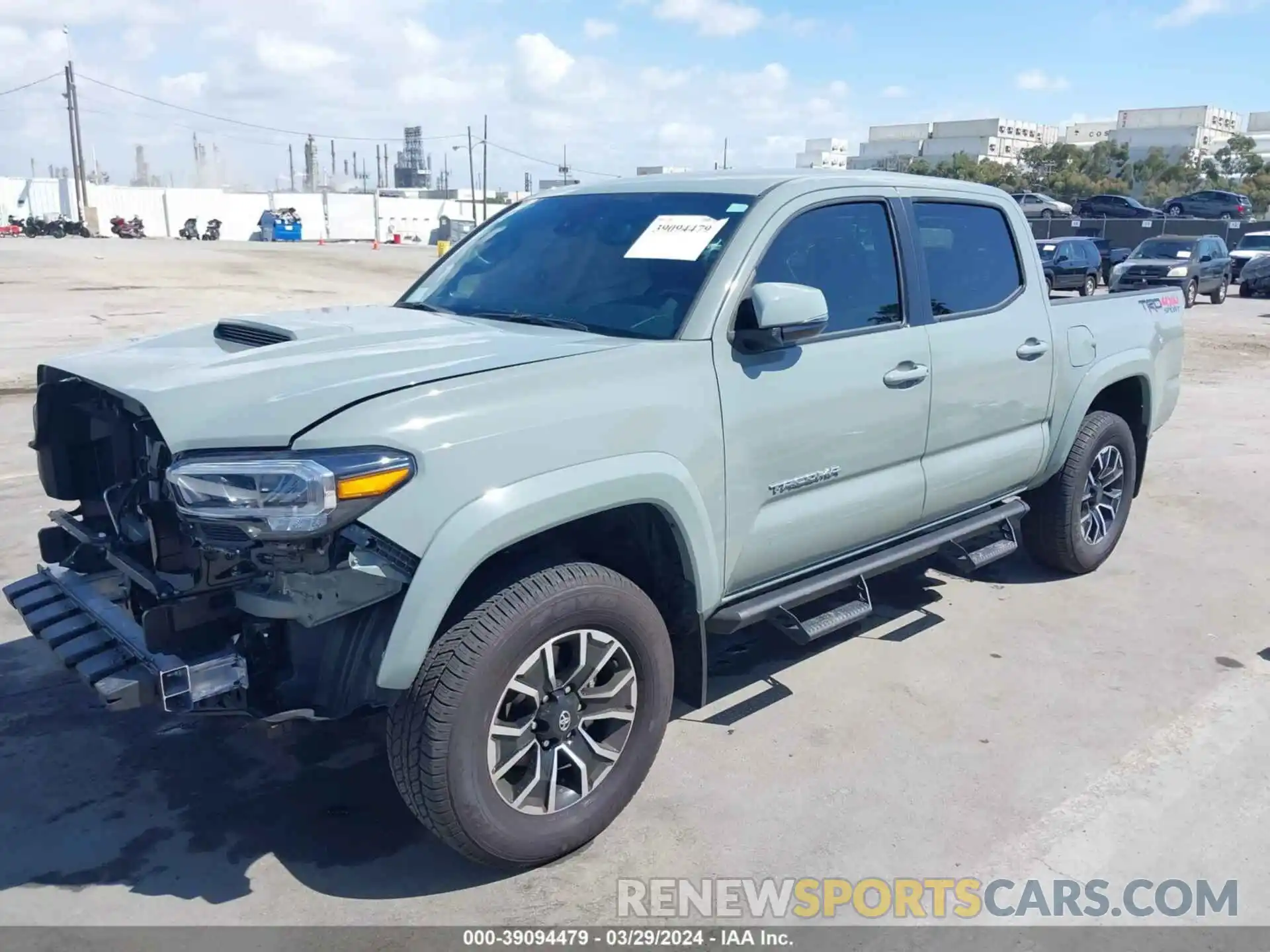 2 Photograph of a damaged car 3TMCZ5AN3PM627602 TOYOTA TACOMA 2023