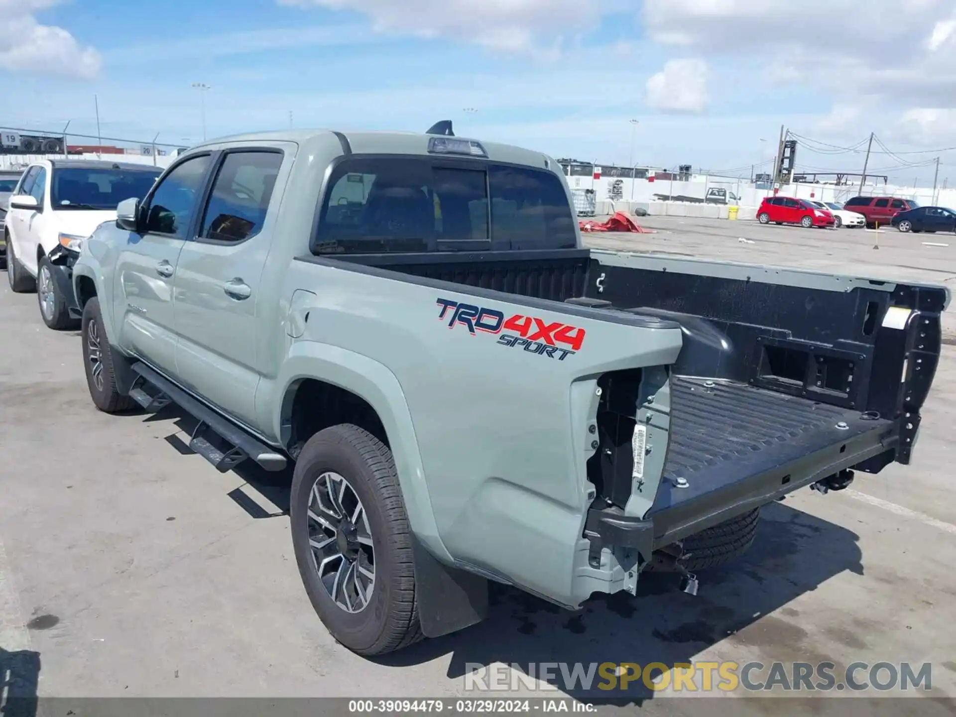 3 Photograph of a damaged car 3TMCZ5AN3PM627602 TOYOTA TACOMA 2023