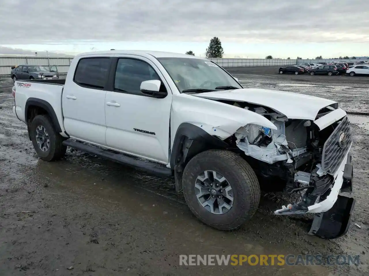 4 Photograph of a damaged car 3TMCZ5AN3PM645596 TOYOTA TACOMA 2023