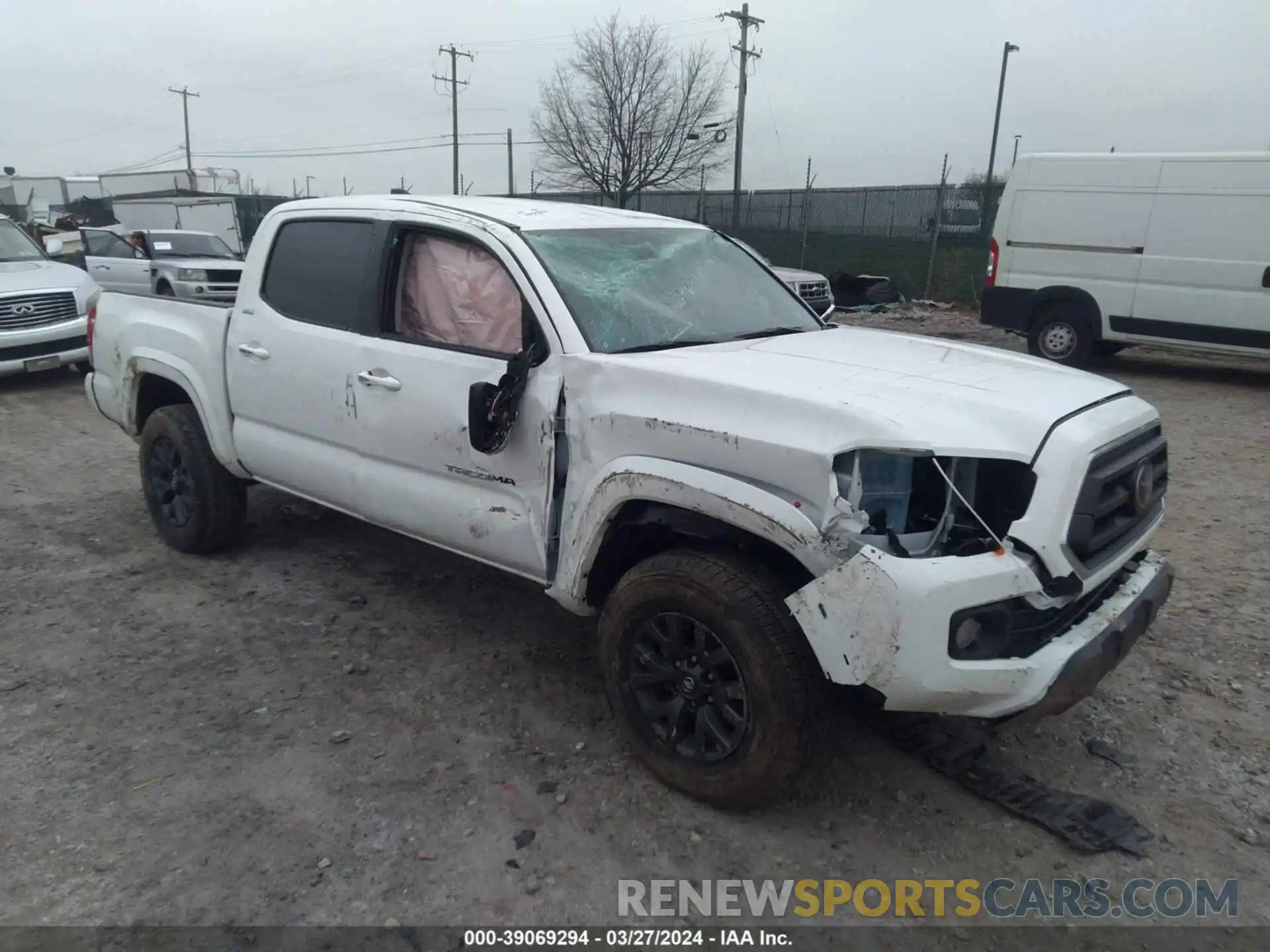 1 Photograph of a damaged car 3TMCZ5AN3PM652712 TOYOTA TACOMA 2023