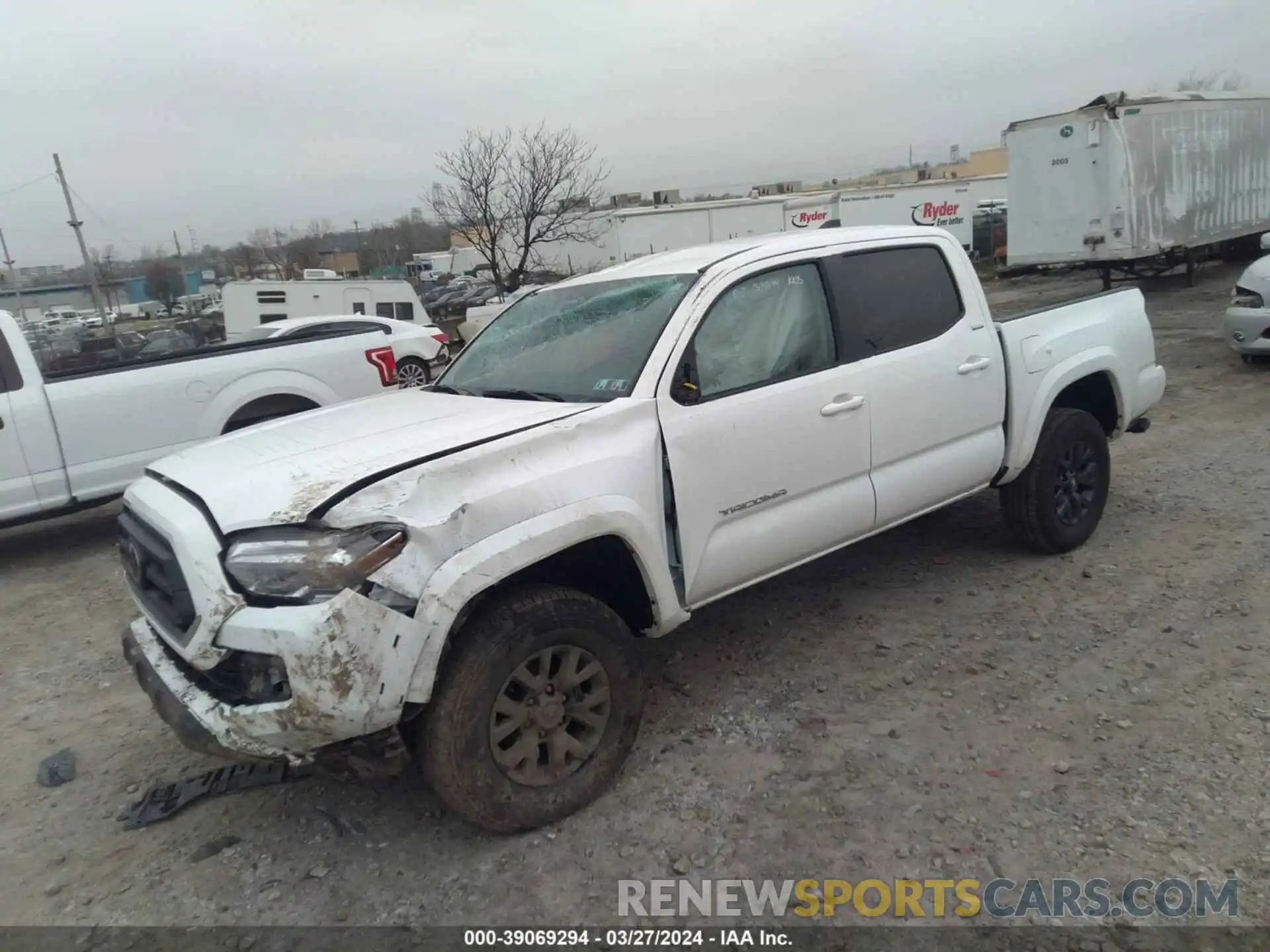 2 Photograph of a damaged car 3TMCZ5AN3PM652712 TOYOTA TACOMA 2023