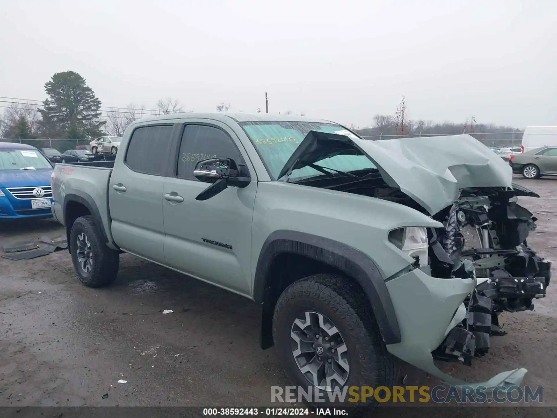 1 Photograph of a damaged car 3TMCZ5AN4PM569368 TOYOTA TACOMA 2023