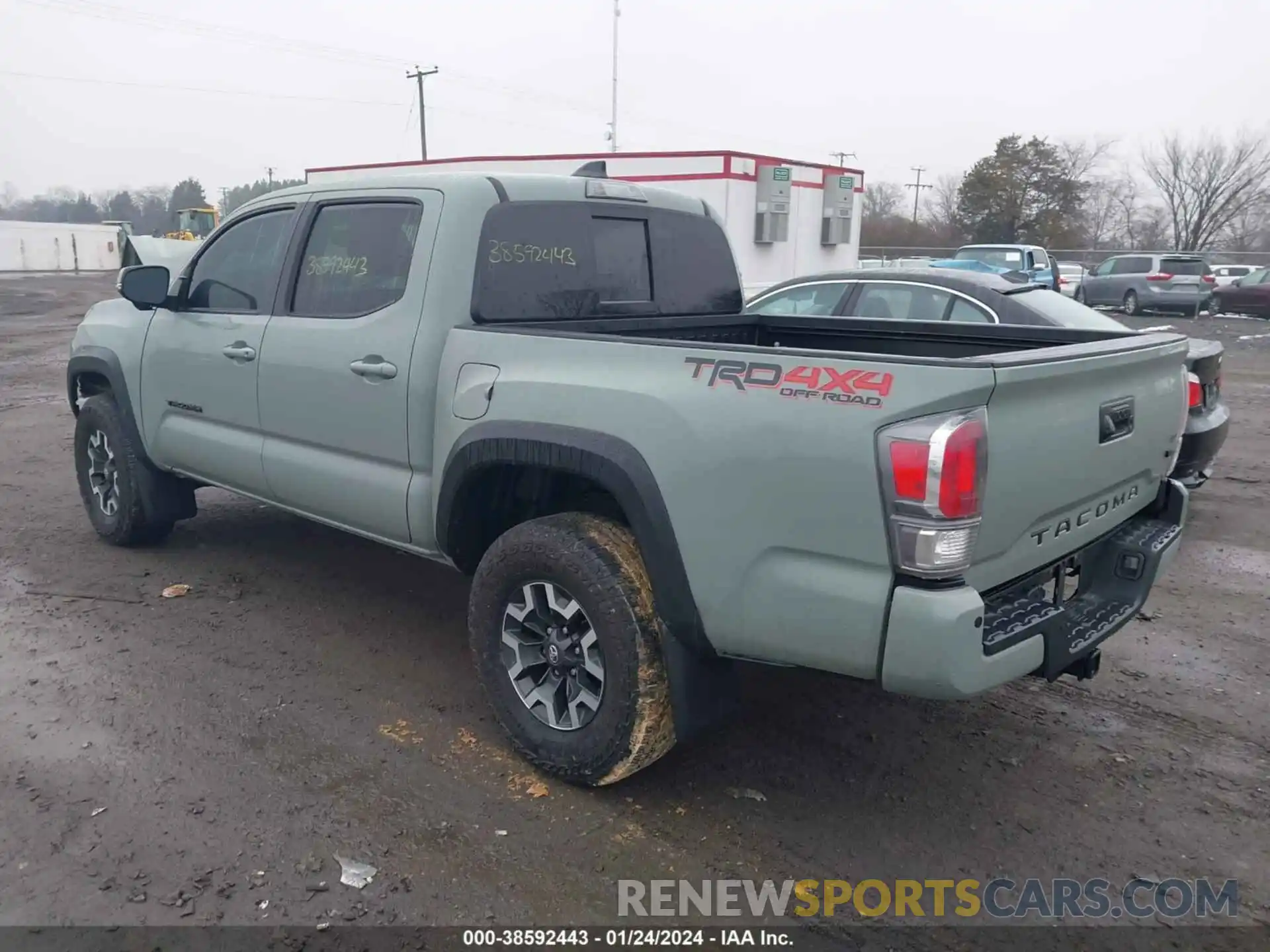 3 Photograph of a damaged car 3TMCZ5AN4PM569368 TOYOTA TACOMA 2023