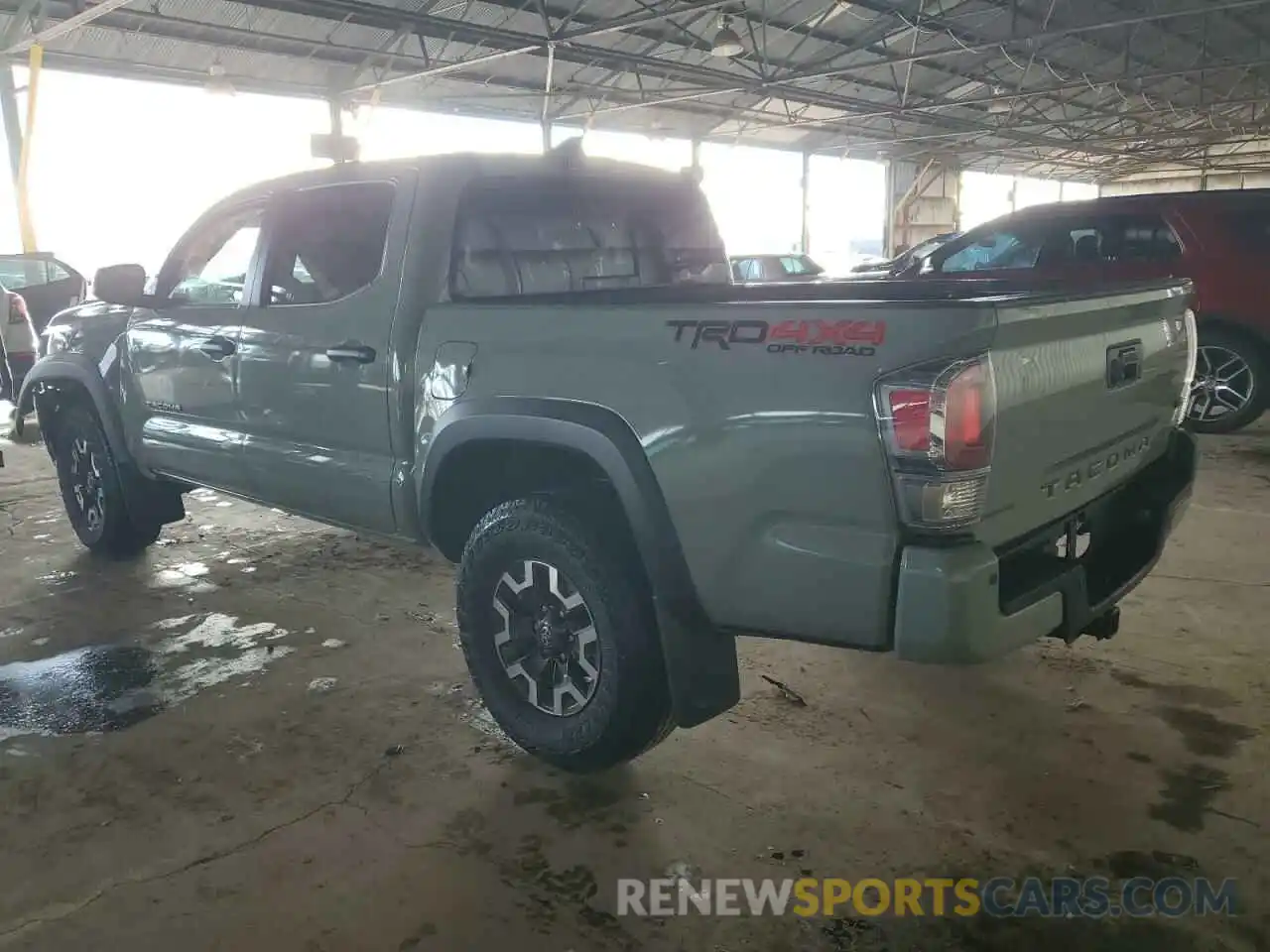 2 Photograph of a damaged car 3TMCZ5AN5PM628508 TOYOTA TACOMA 2023