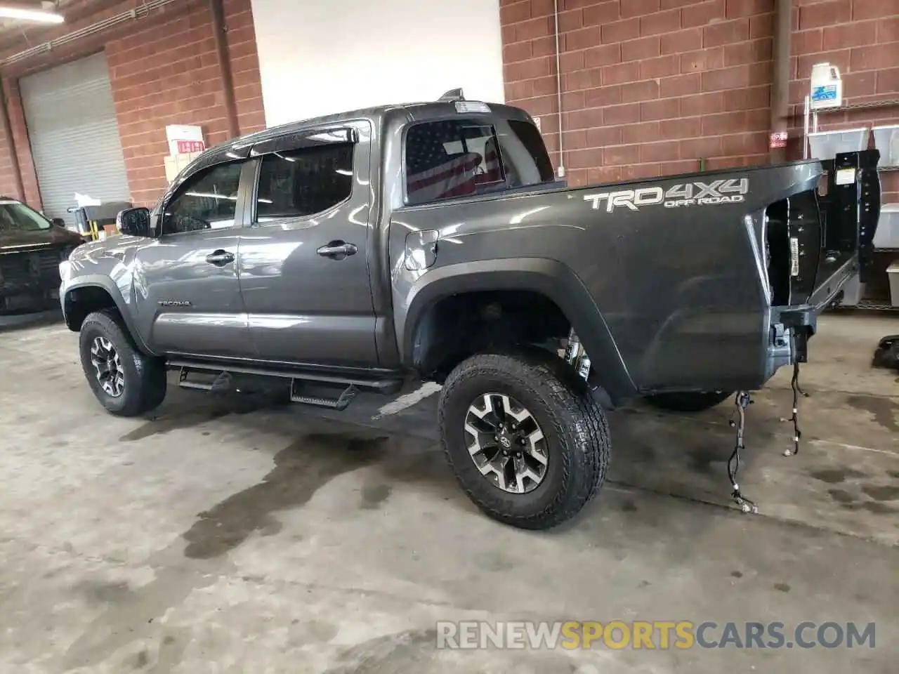 2 Photograph of a damaged car 3TMCZ5AN6PM566004 TOYOTA TACOMA 2023