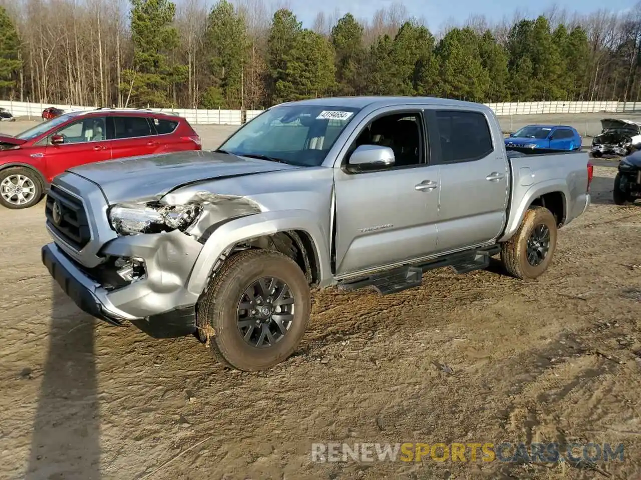 1 Photograph of a damaged car 3TMCZ5AN6PM624306 TOYOTA TACOMA 2023