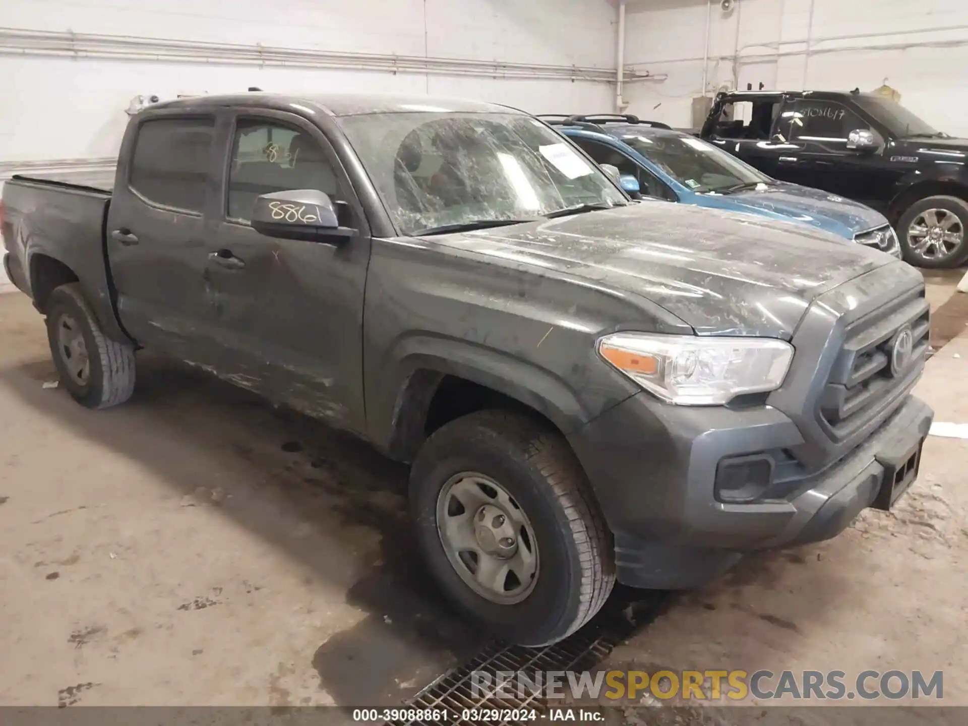 1 Photograph of a damaged car 3TMCZ5AN6PM626637 TOYOTA TACOMA 2023