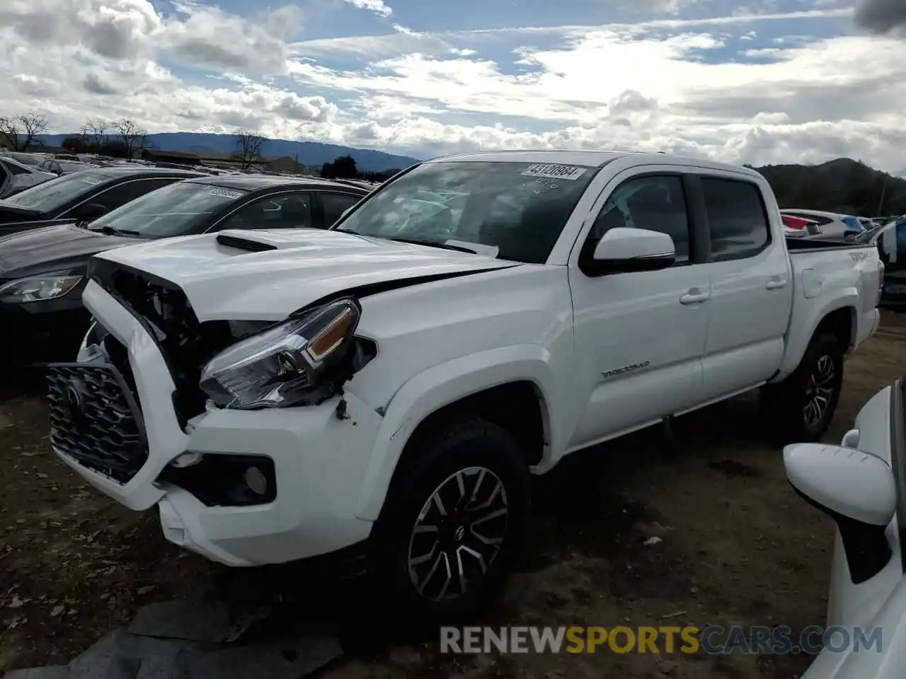 1 Photograph of a damaged car 3TMCZ5AN6PM646631 TOYOTA TACOMA 2023