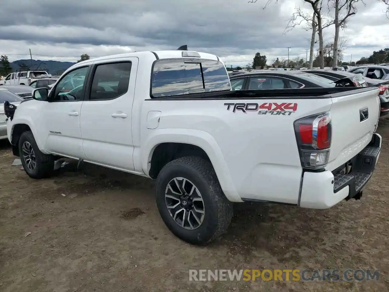 2 Photograph of a damaged car 3TMCZ5AN6PM646631 TOYOTA TACOMA 2023