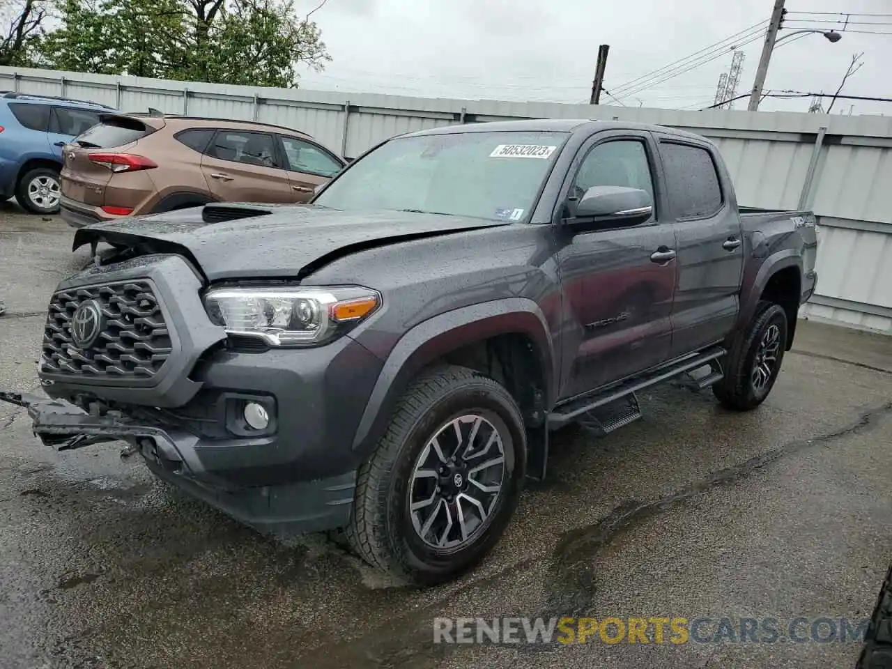 1 Photograph of a damaged car 3TMCZ5AN7PM552919 TOYOTA TACOMA 2023