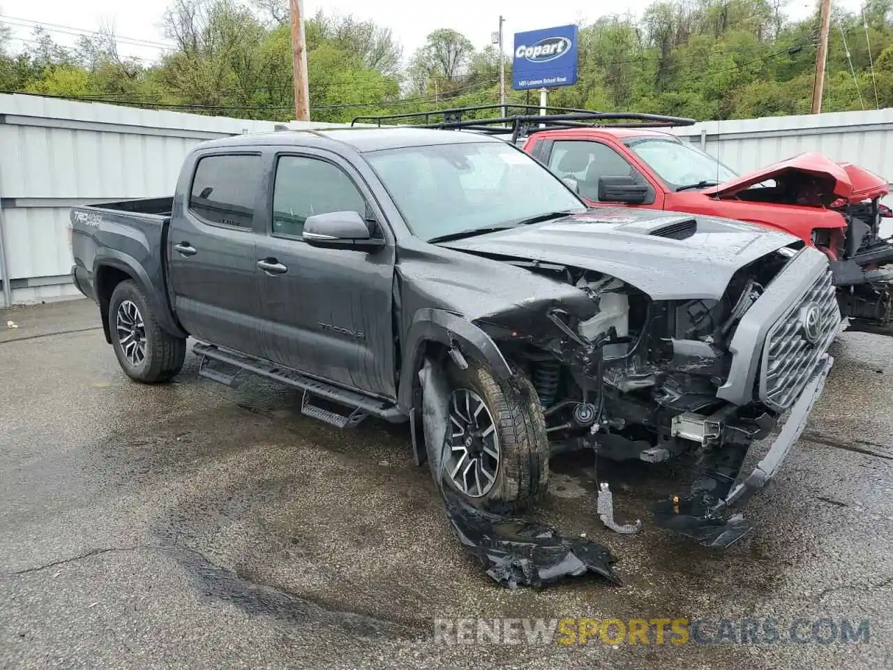 4 Photograph of a damaged car 3TMCZ5AN7PM552919 TOYOTA TACOMA 2023