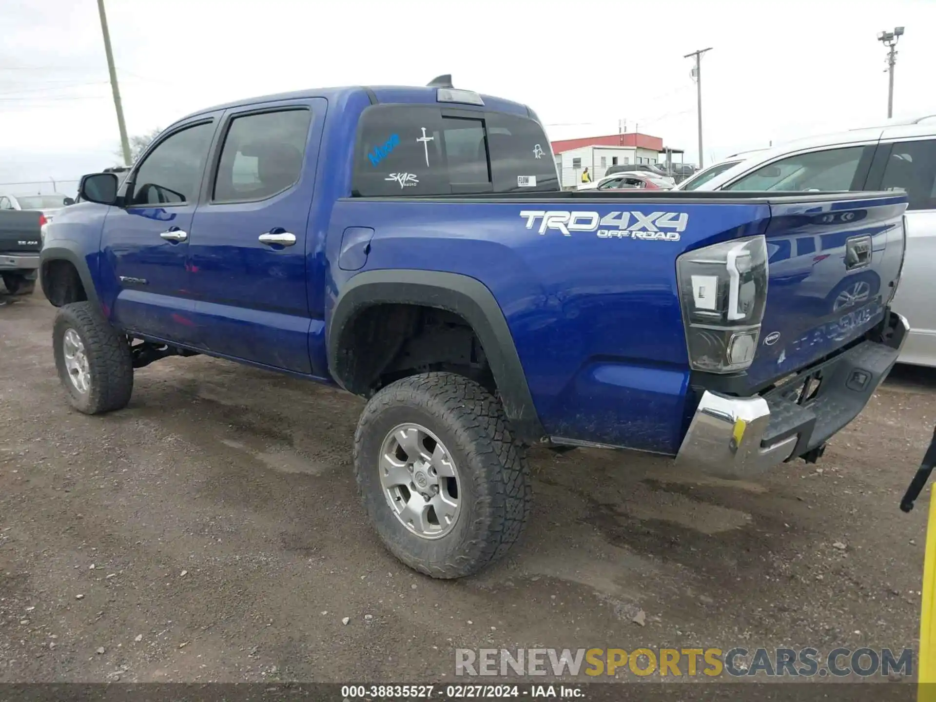 3 Photograph of a damaged car 3TMCZ5AN7PM576721 TOYOTA TACOMA 2023