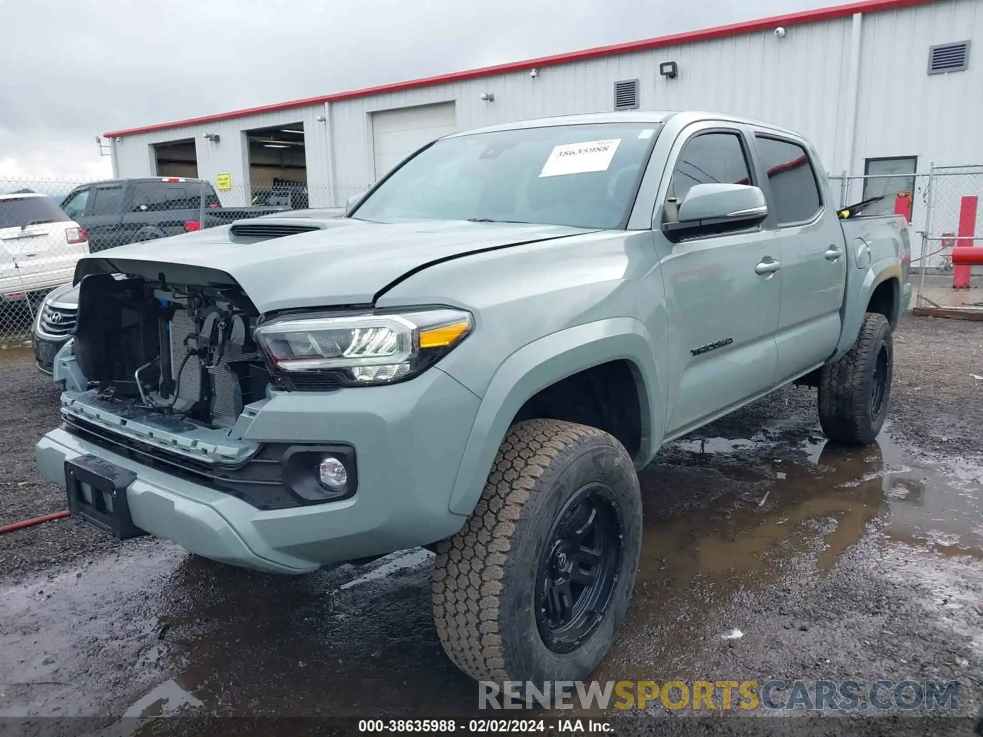 2 Photograph of a damaged car 3TMCZ5AN7PM579263 TOYOTA TACOMA 2023