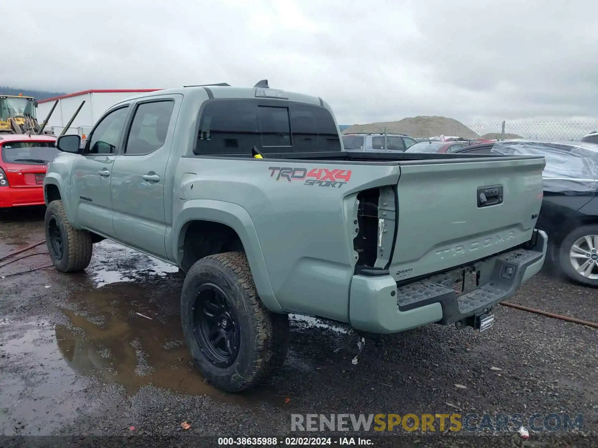 3 Photograph of a damaged car 3TMCZ5AN7PM579263 TOYOTA TACOMA 2023