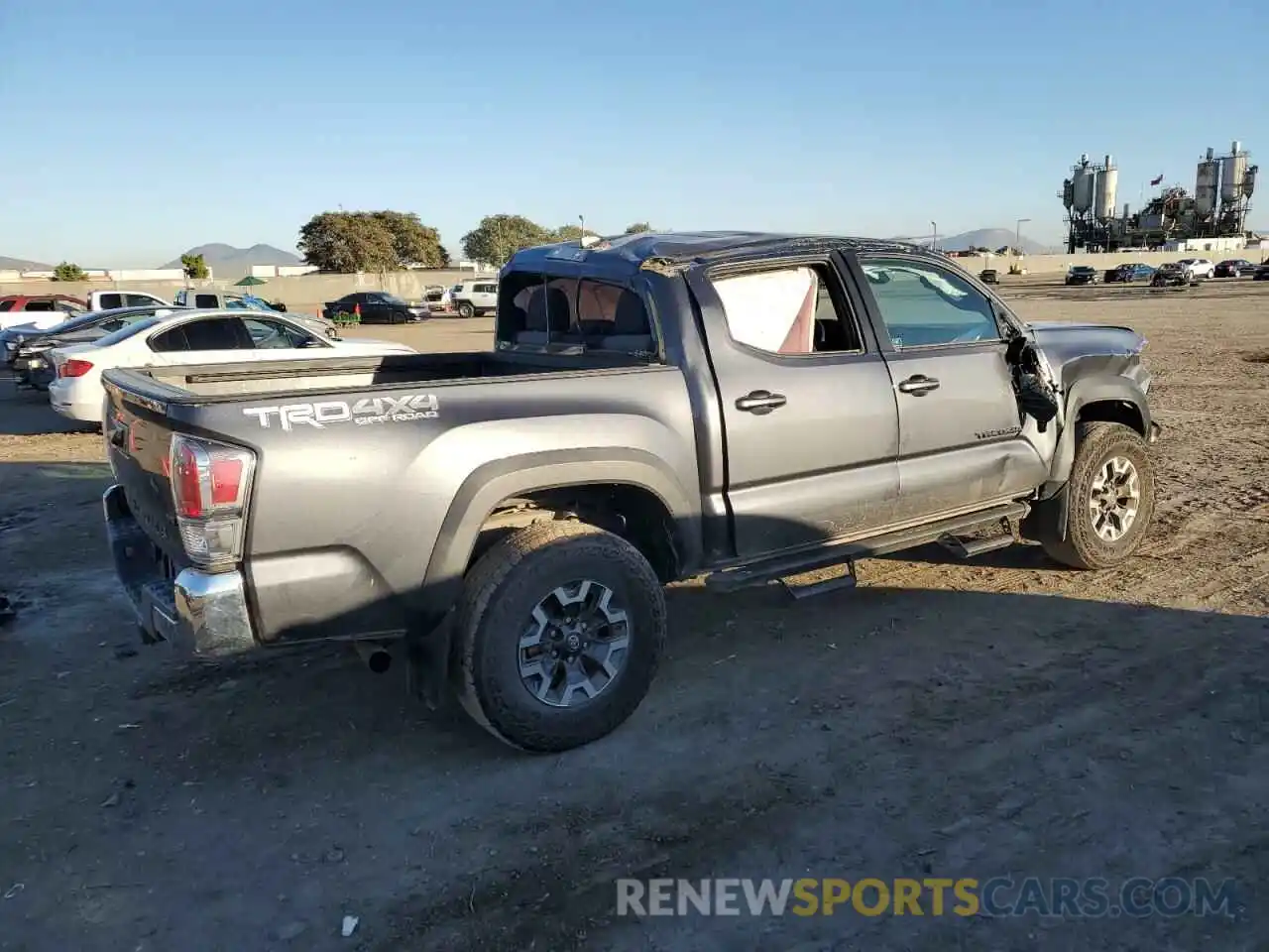 3 Photograph of a damaged car 3TMCZ5AN8PM554954 TOYOTA TACOMA 2023