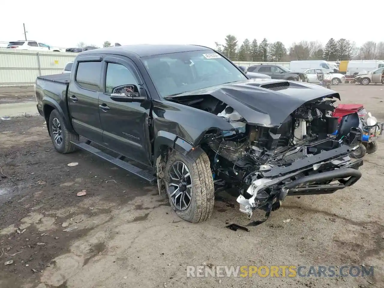 4 Photograph of a damaged car 3TMCZ5AN8PM637655 TOYOTA TACOMA 2023