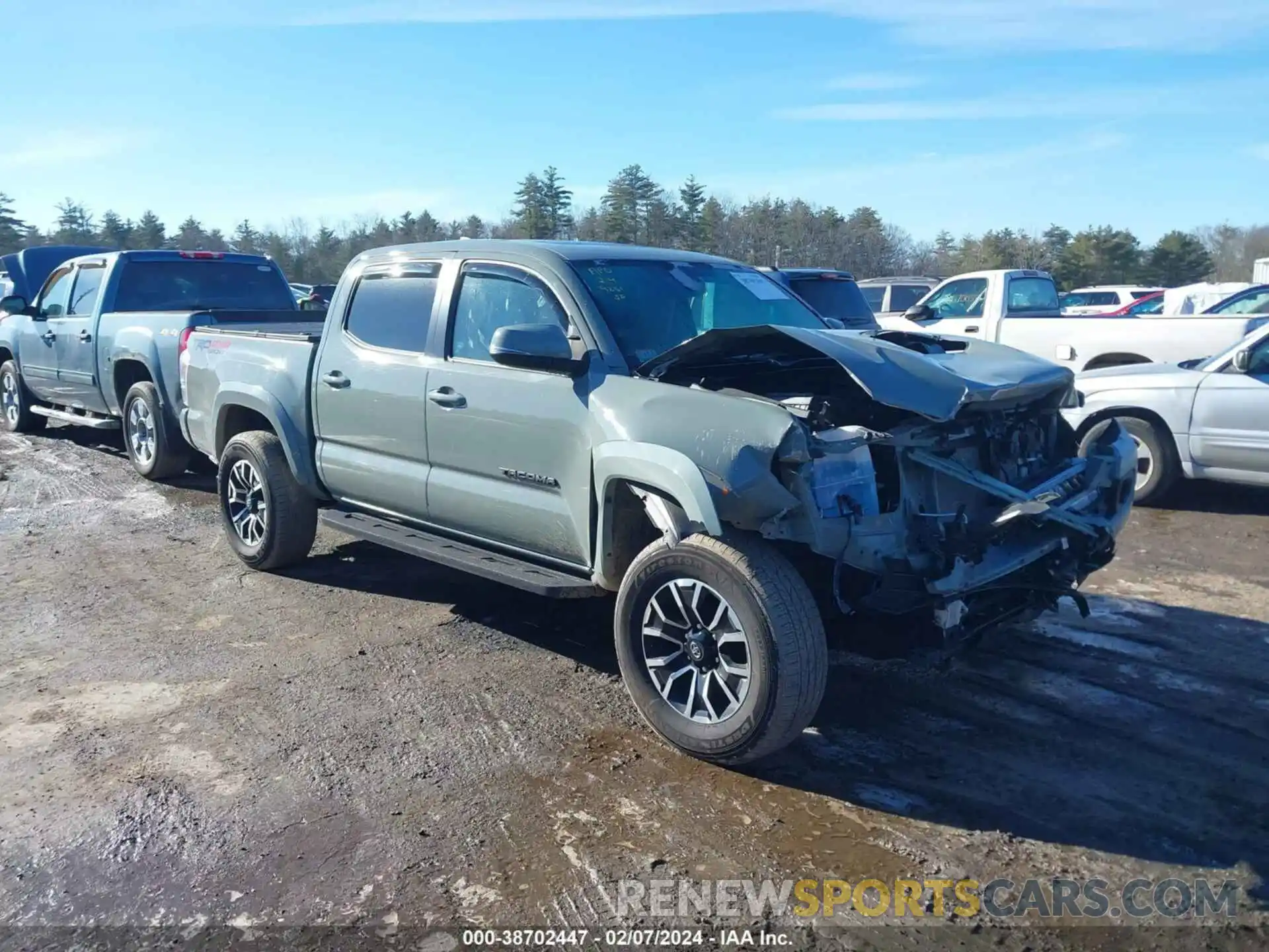 1 Photograph of a damaged car 3TMCZ5AN9PM539251 TOYOTA TACOMA 2023