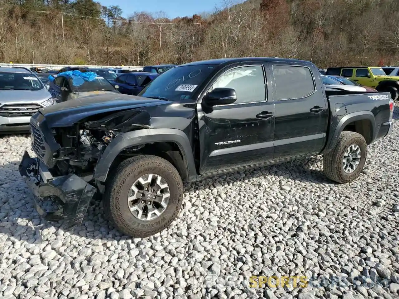 1 Photograph of a damaged car 3TMCZ5AN9PM593097 TOYOTA TACOMA 2023