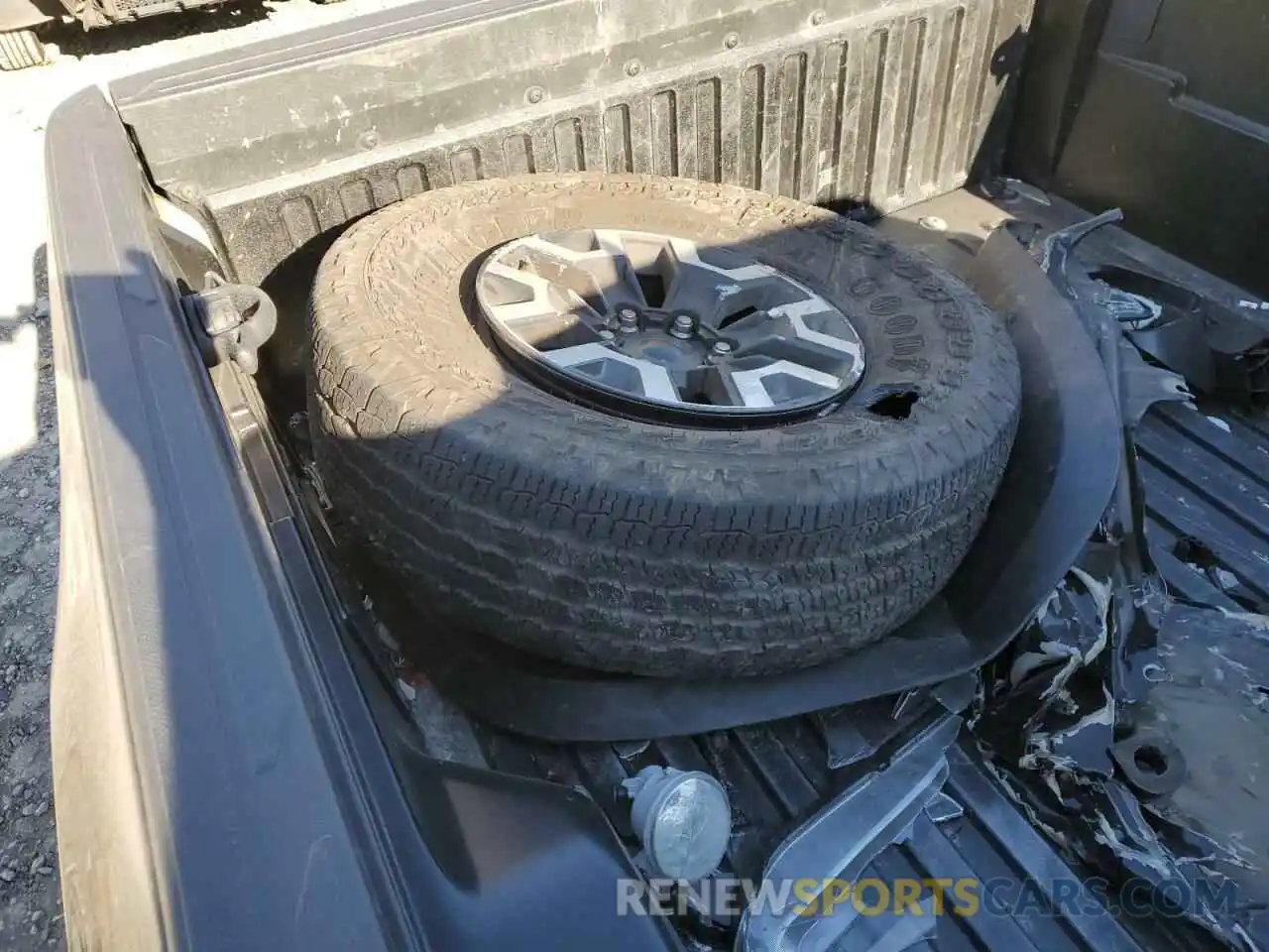 12 Photograph of a damaged car 3TMCZ5AN9PM593097 TOYOTA TACOMA 2023