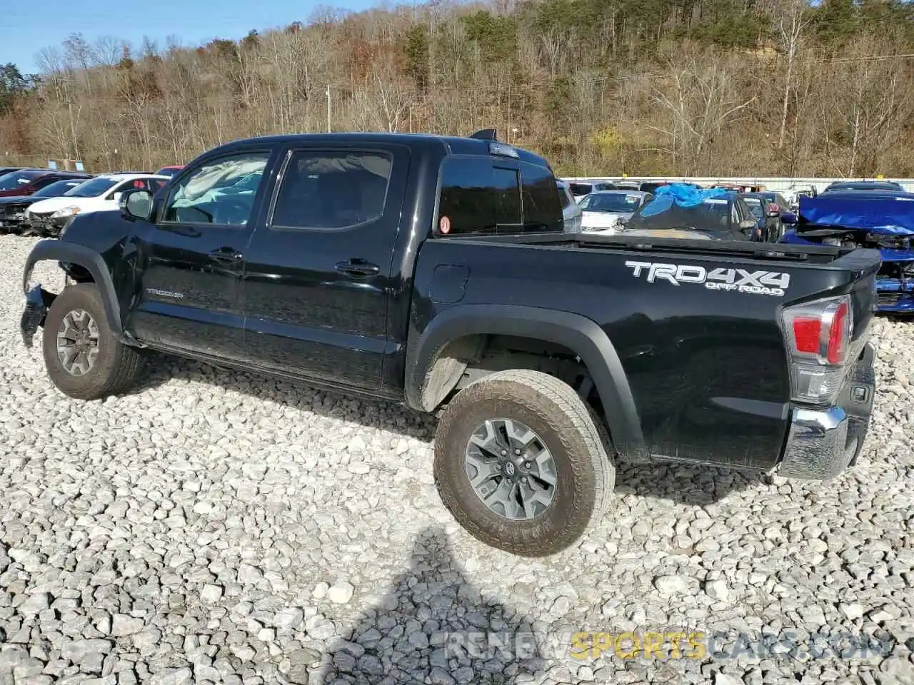 2 Photograph of a damaged car 3TMCZ5AN9PM593097 TOYOTA TACOMA 2023