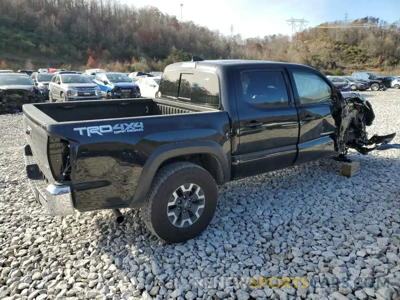 3 Photograph of a damaged car 3TMCZ5AN9PM593097 TOYOTA TACOMA 2023