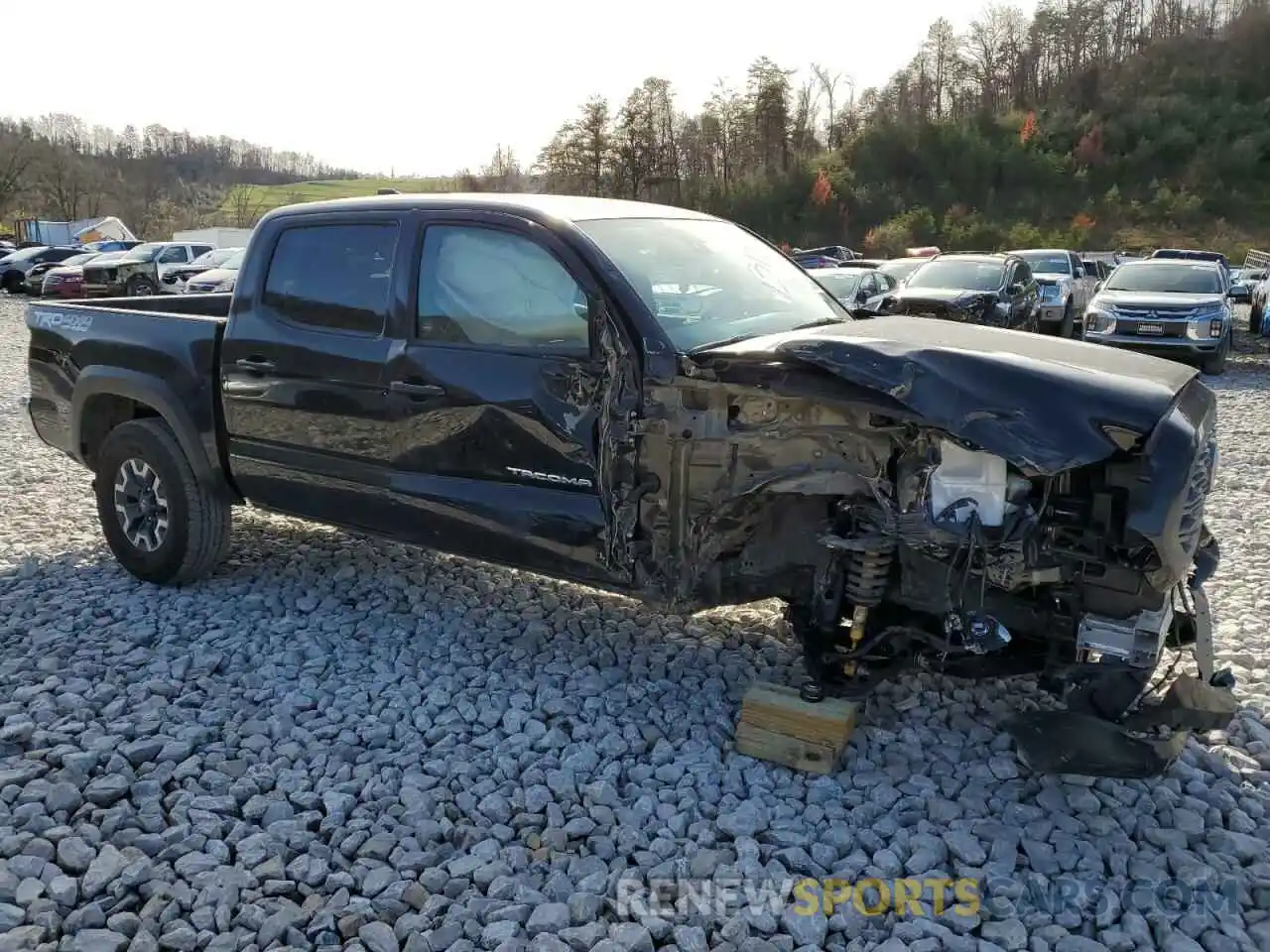 4 Photograph of a damaged car 3TMCZ5AN9PM593097 TOYOTA TACOMA 2023