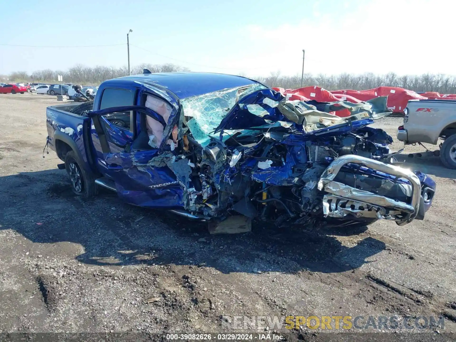 1 Photograph of a damaged car 3TMCZ5AN9PM603868 TOYOTA TACOMA 2023