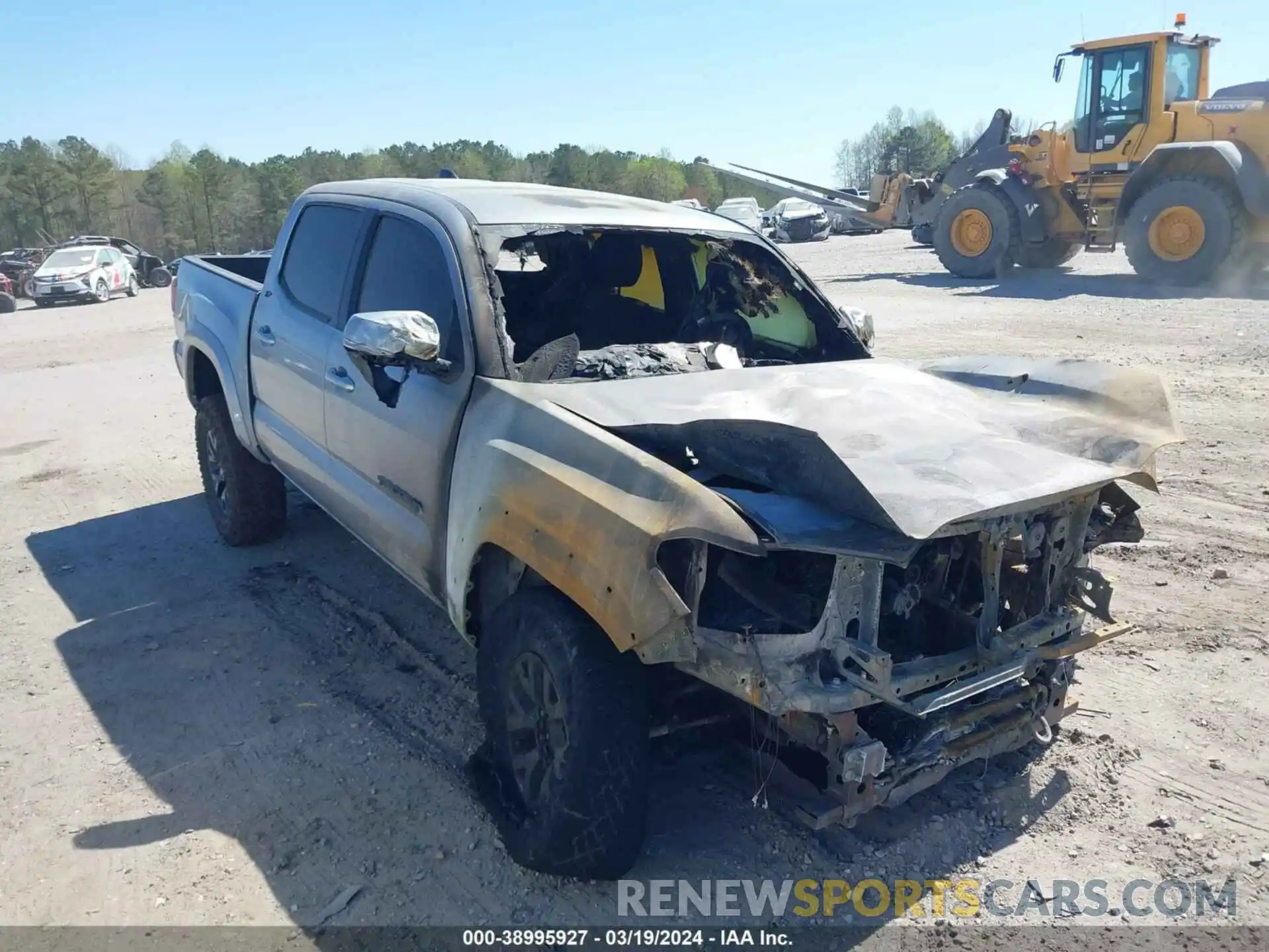 1 Photograph of a damaged car 3TMCZ5AN9PM612554 TOYOTA TACOMA 2023