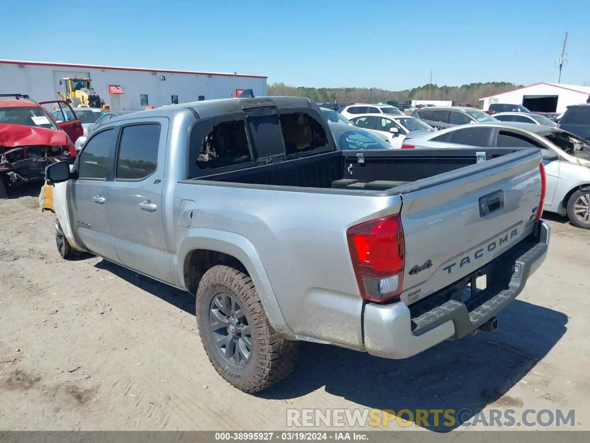 3 Photograph of a damaged car 3TMCZ5AN9PM612554 TOYOTA TACOMA 2023