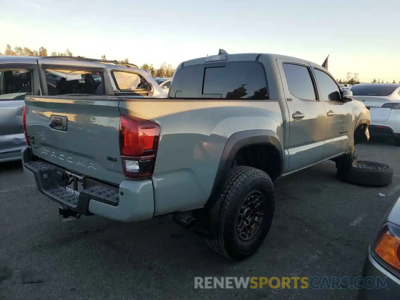 3 Photograph of a damaged car 3TMCZ5AN9PM617768 TOYOTA TACOMA 2023