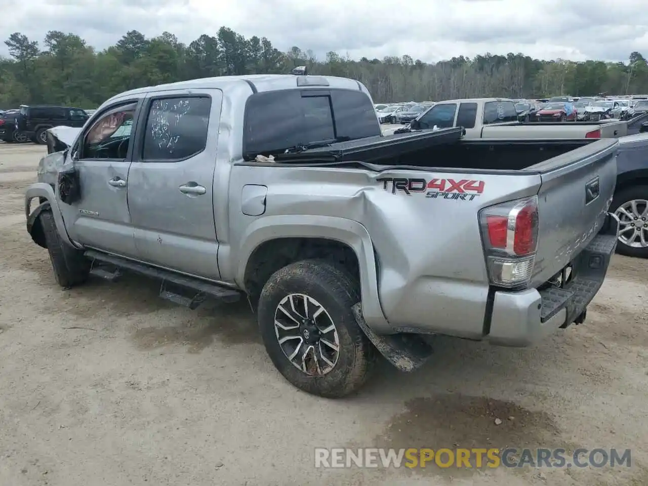 2 Photograph of a damaged car 3TMCZ5ANXPM562859 TOYOTA TACOMA 2023