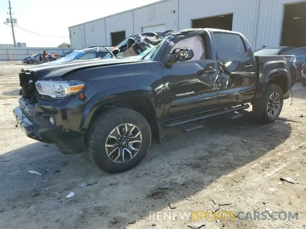 1 Photograph of a damaged car 3TMCZ5ANXPM624566 TOYOTA TACOMA 2023