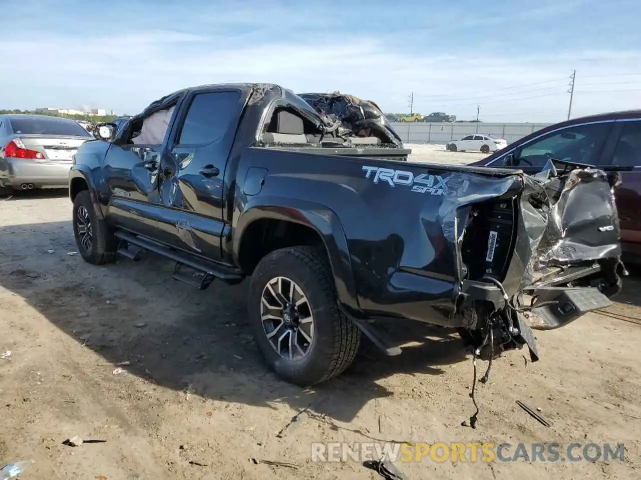 2 Photograph of a damaged car 3TMCZ5ANXPM624566 TOYOTA TACOMA 2023