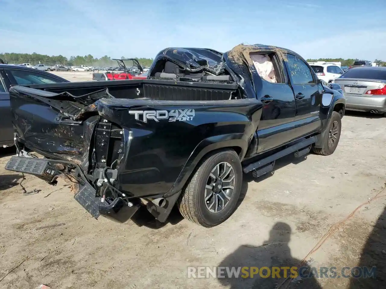 3 Photograph of a damaged car 3TMCZ5ANXPM624566 TOYOTA TACOMA 2023